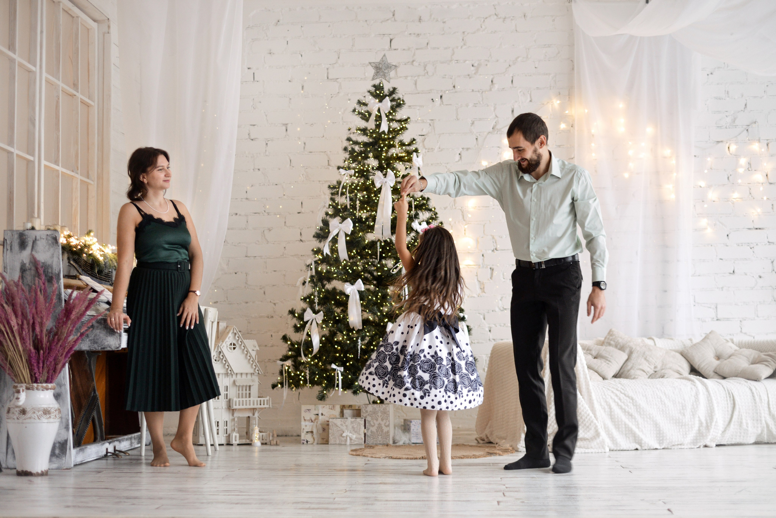 Новогодние съёмки в студиях. Семейный и свадебный фотограф Галина Абакумова, фотосессии в Белгороде