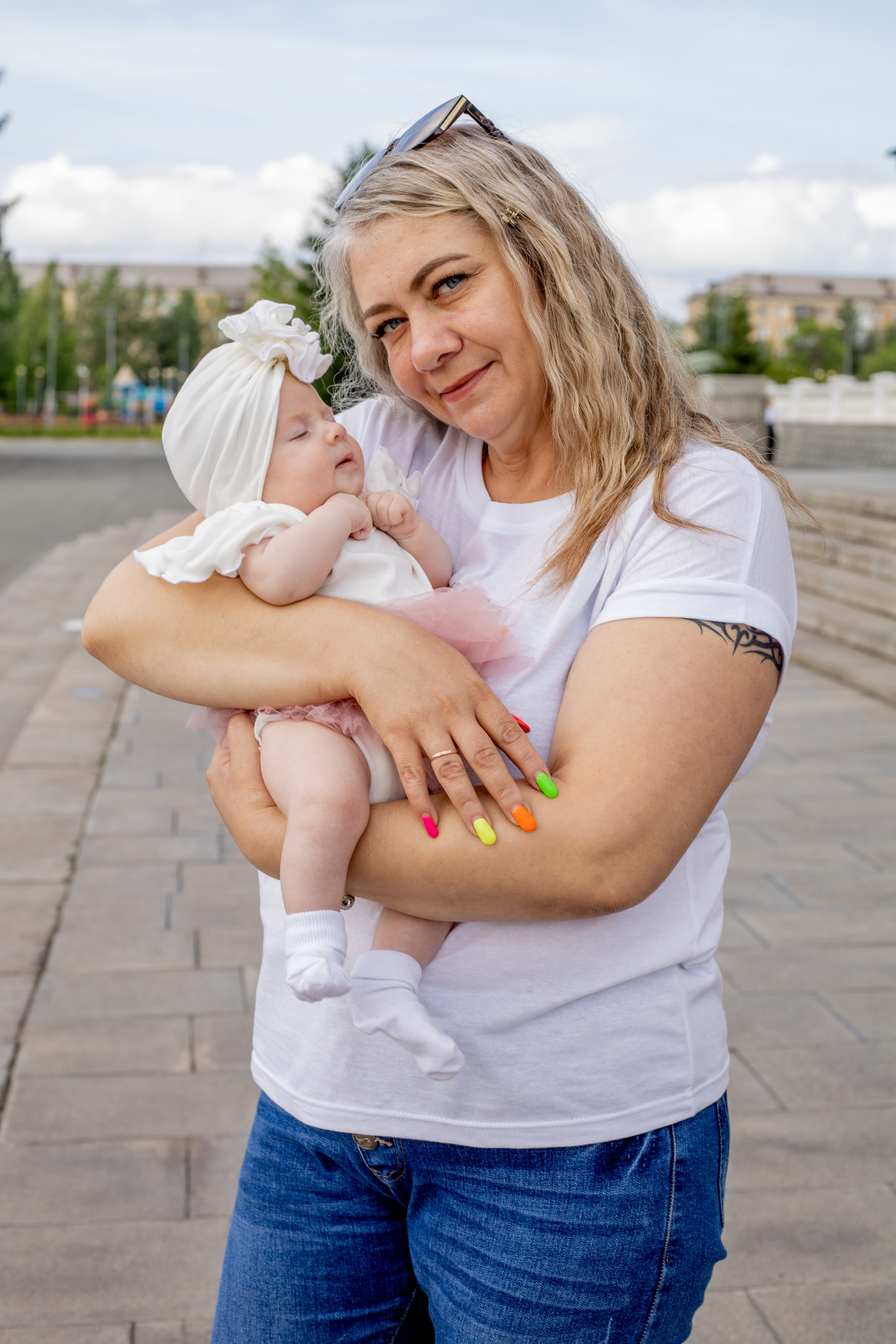 Фотосессия «На прогулке». Фотограф новорожденных в Екатеринбурге