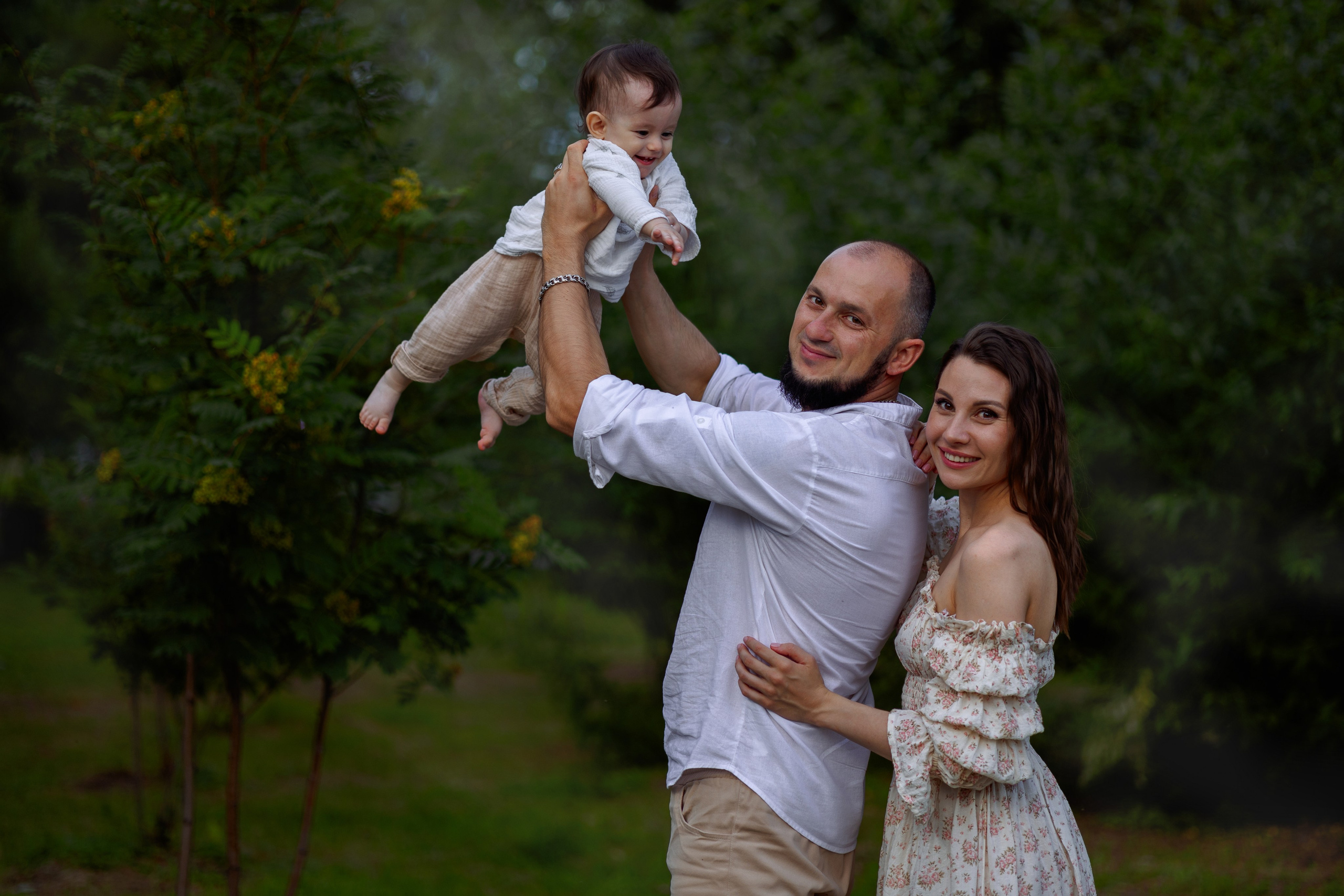 Настя&Виталя&Мирошка. Фотограф в Омске