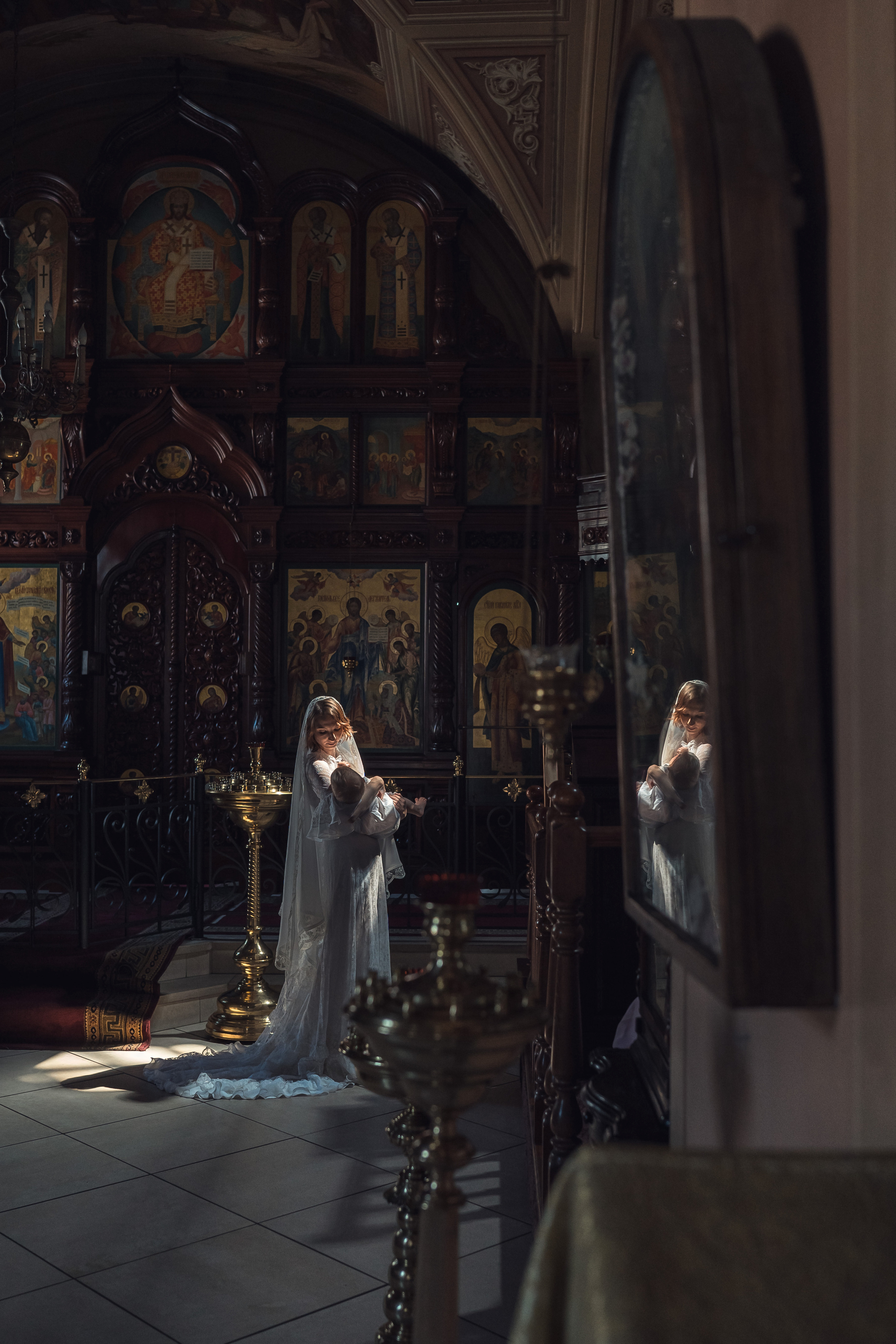 Крещение. Семейный фотограф и фотограф на таинства в Москве Юлия Калайджян
