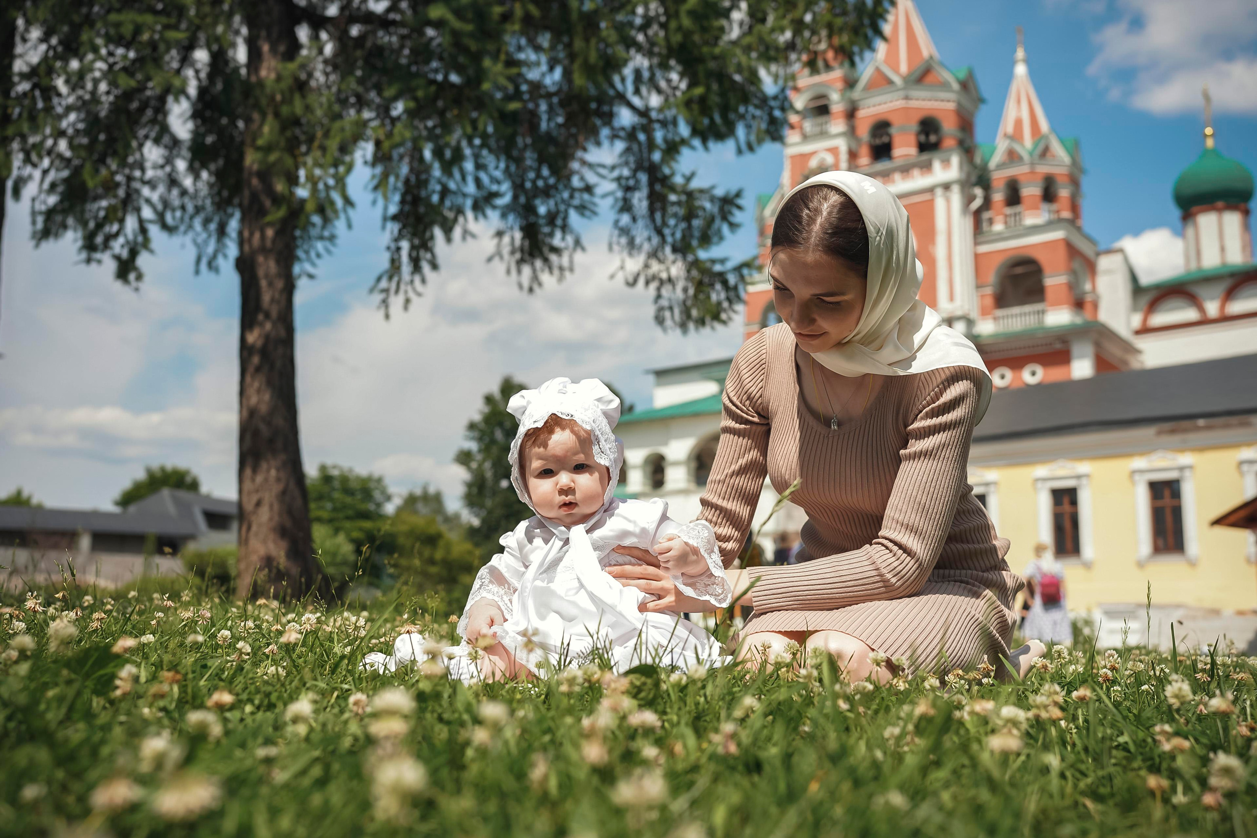 Саввино-Сторожевский монастырь. Крещение. Семейный фотограф и фотограф на таинства в Москве Юлия Калайджян