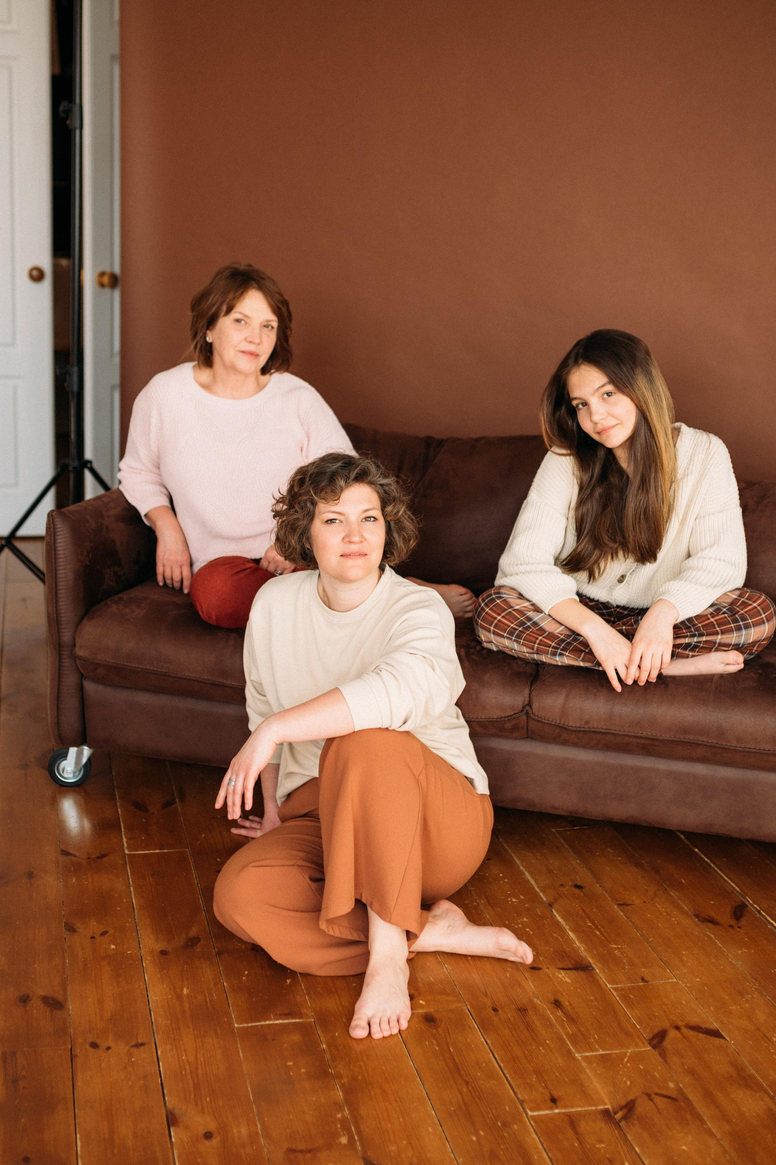 Связь поколений — портреты в студии