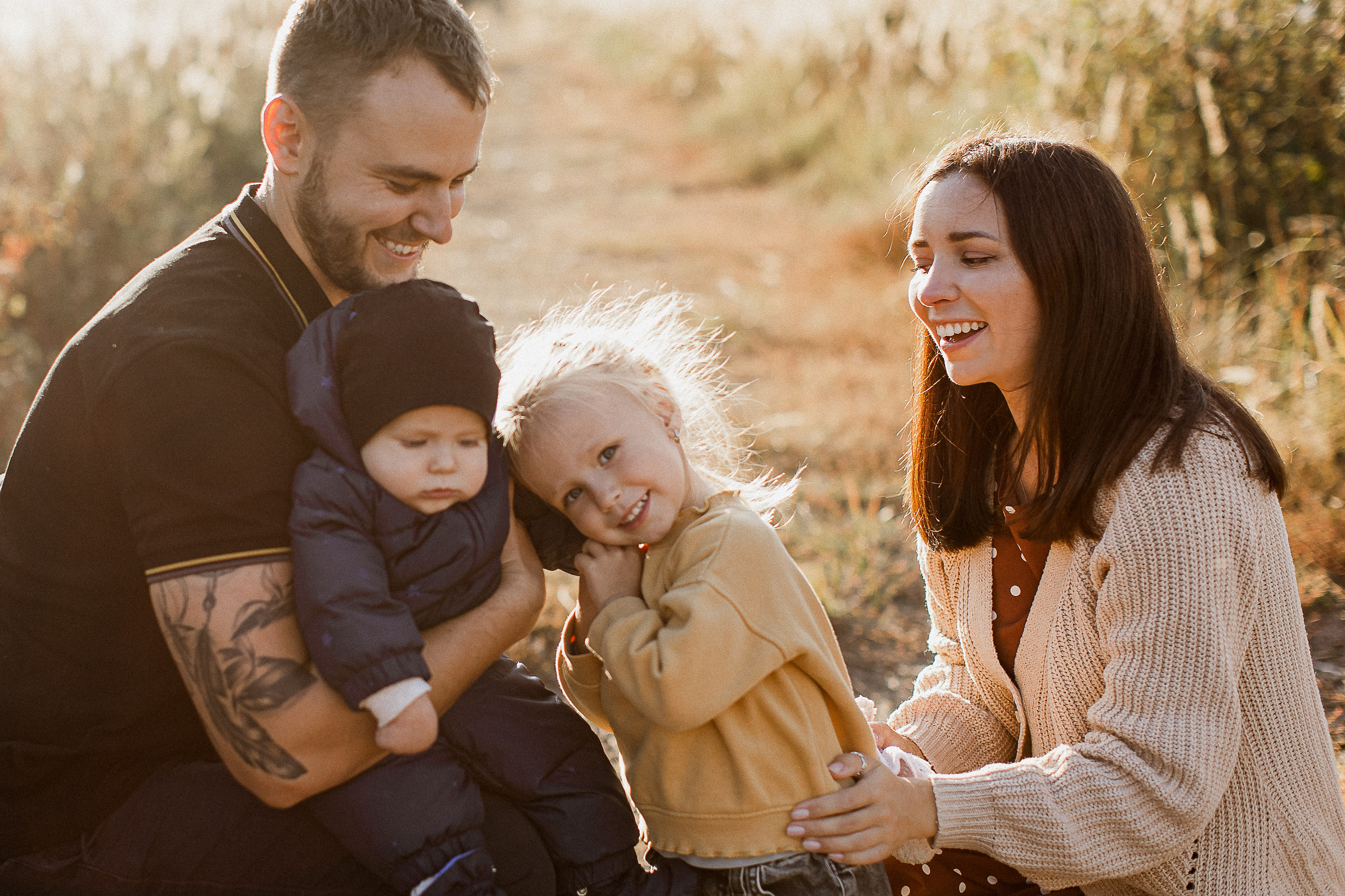 Настя, Алексей, Дарина и Сеня. Your story in photos