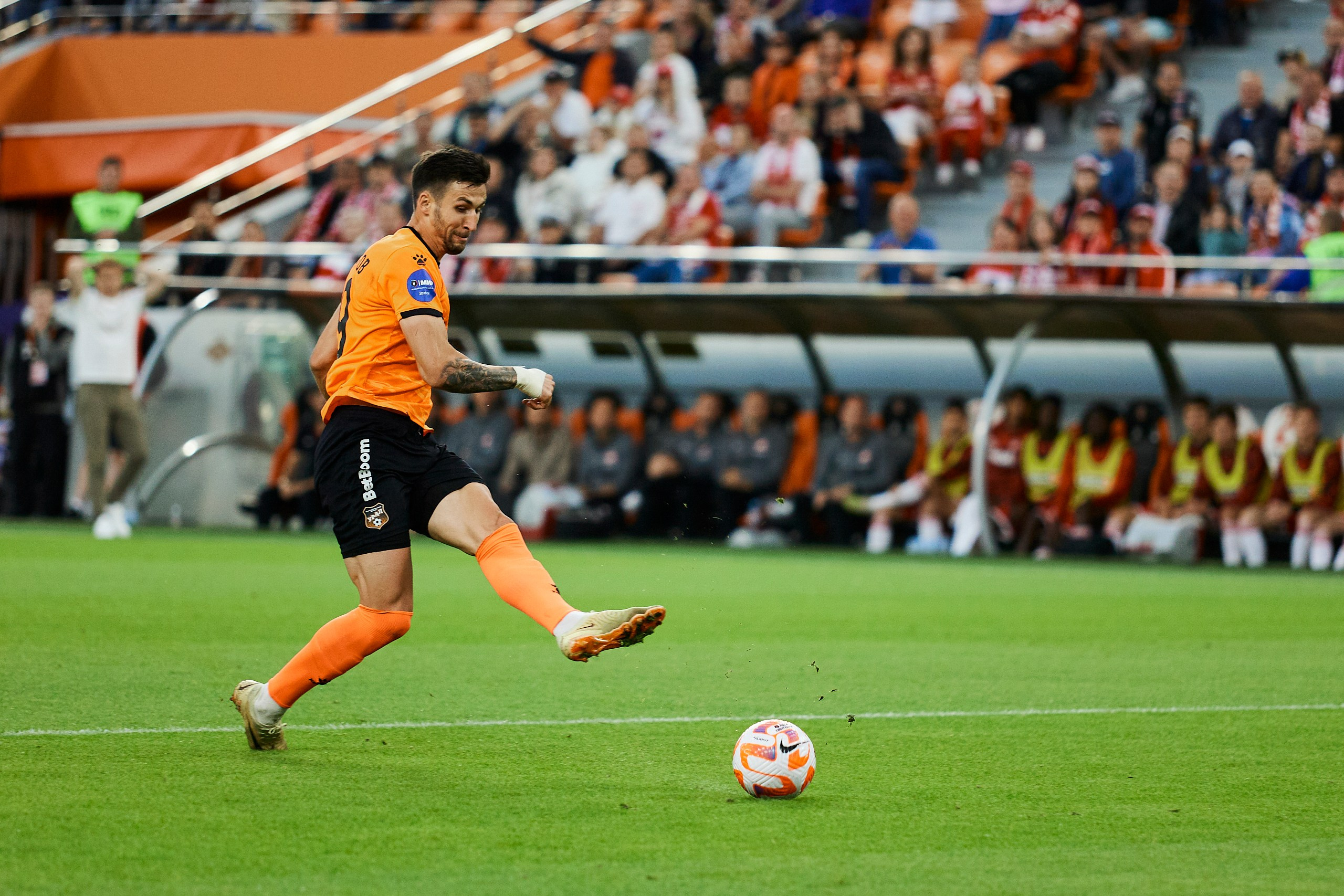 Мир РПЛ Сезон 23-24 «Урал — Спартак». Валитов Тимур | Репортажный фотограф