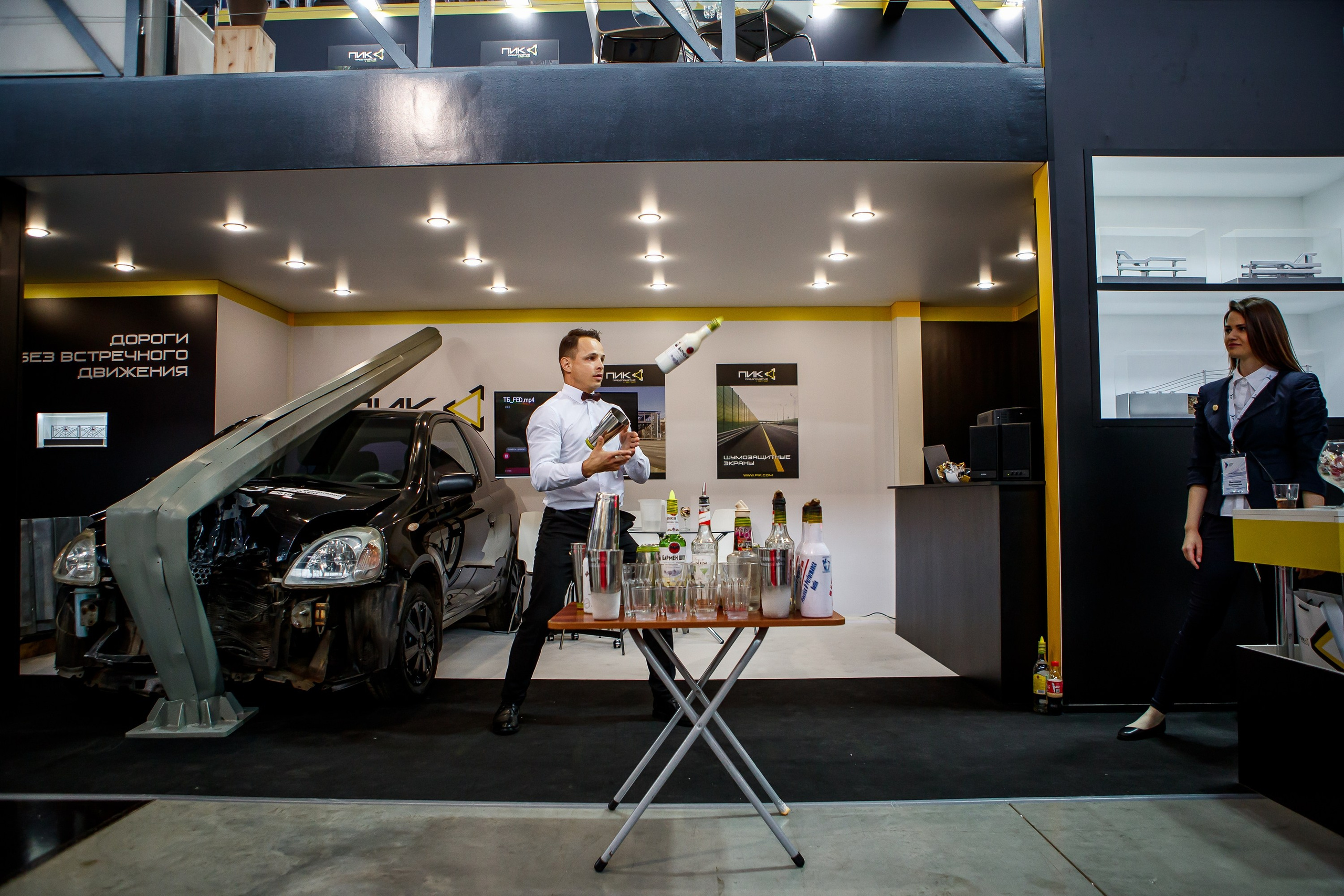 Фотосъёмка работы стенда для Предприятия ПИК. Фотограф на выставку в Москве