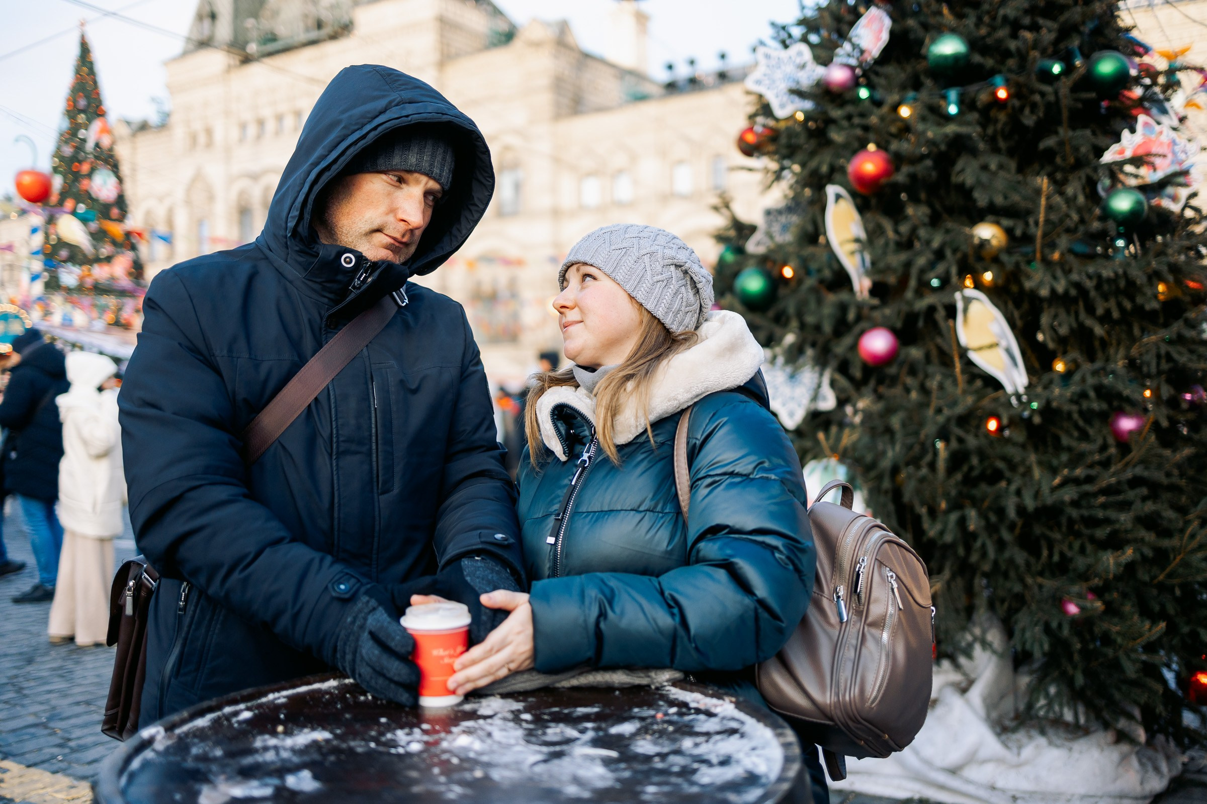 Морозный день