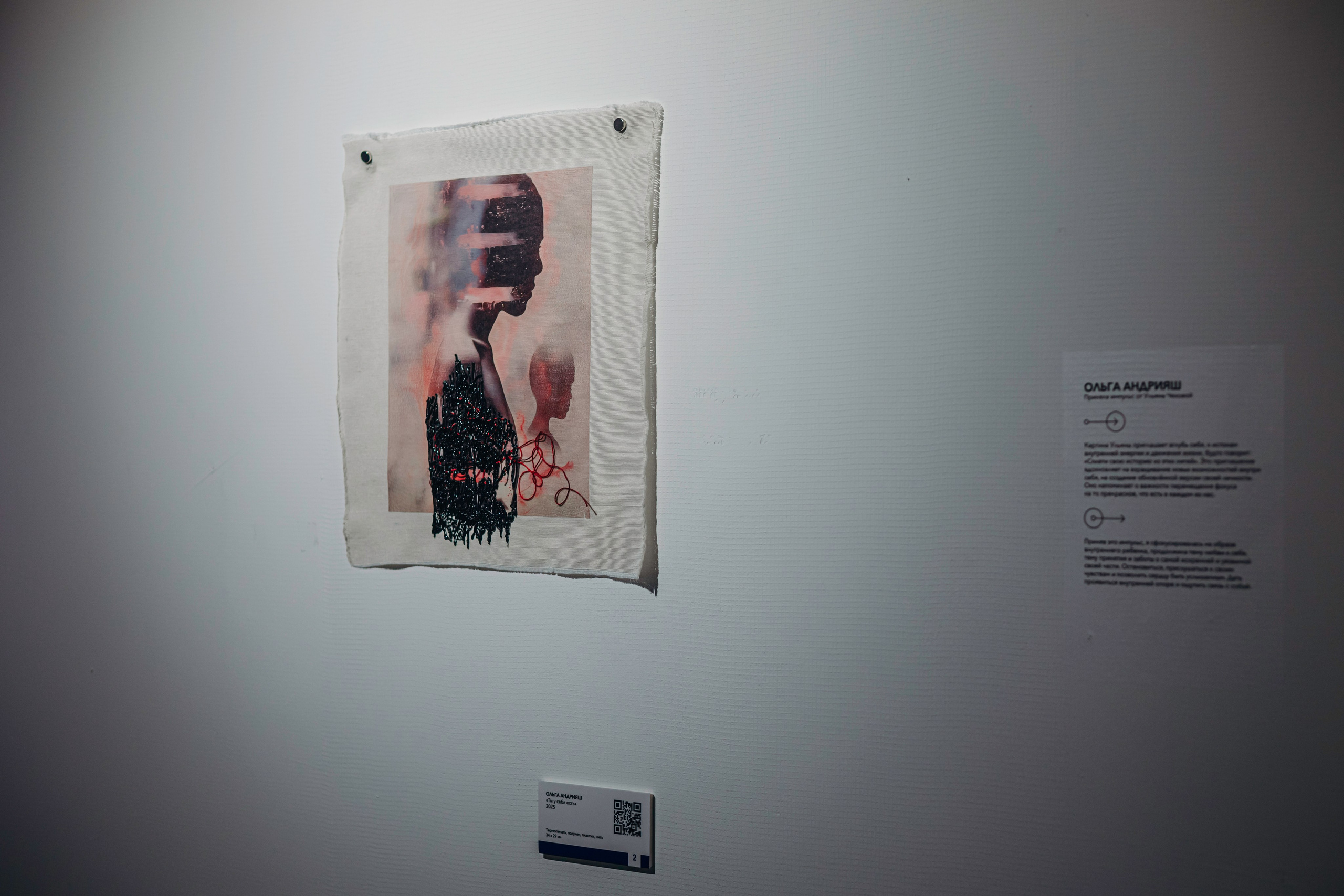 Проект «Смыслопередача», M.O.X, ARTMAISON, 2025. CONTEMPORARY ARTIST OLGA ANDRIYASH