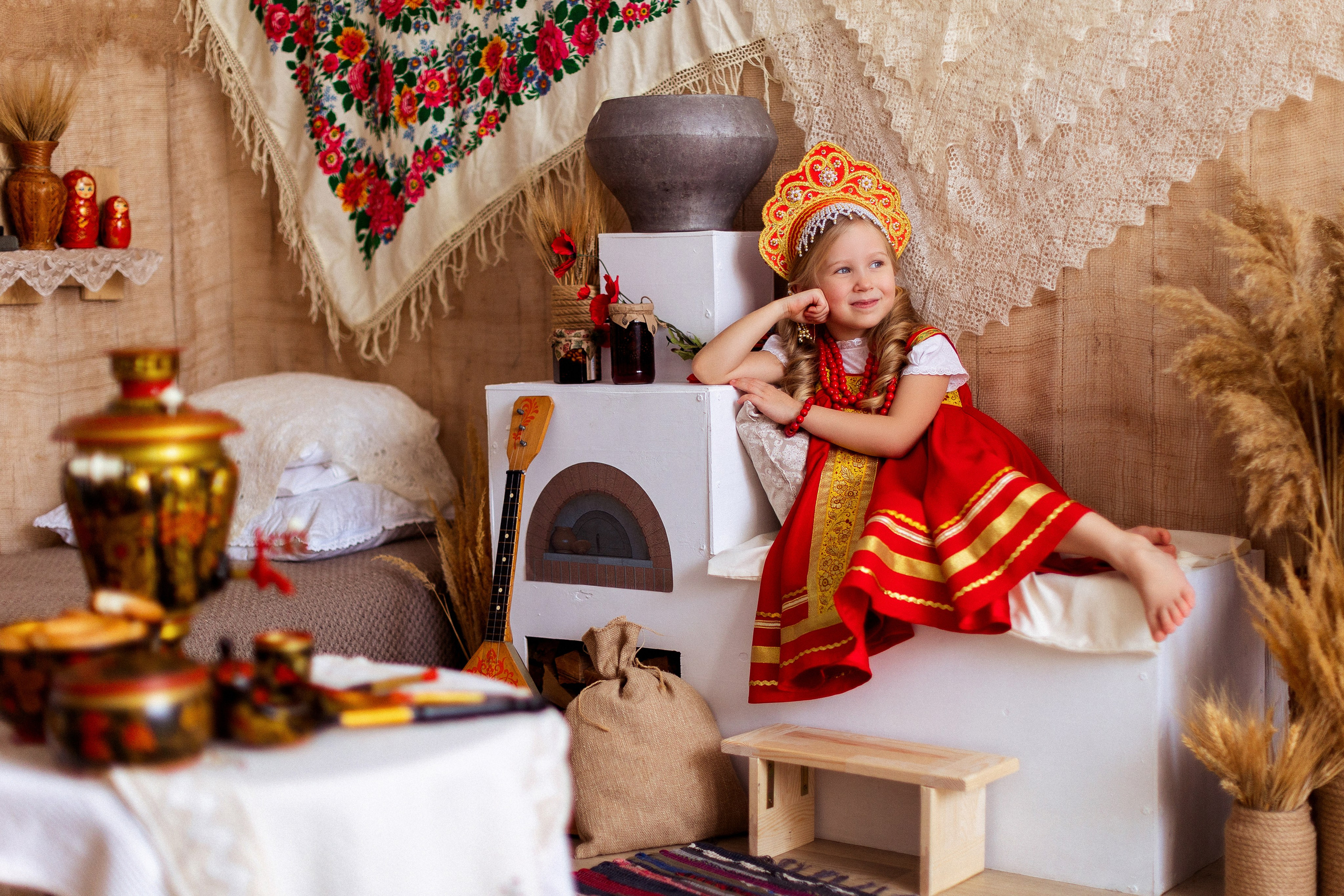 Масленица, Детская фотосессия в Краснодаре. Семейный и детский фотограф в Краснодаре Анна Трашкова