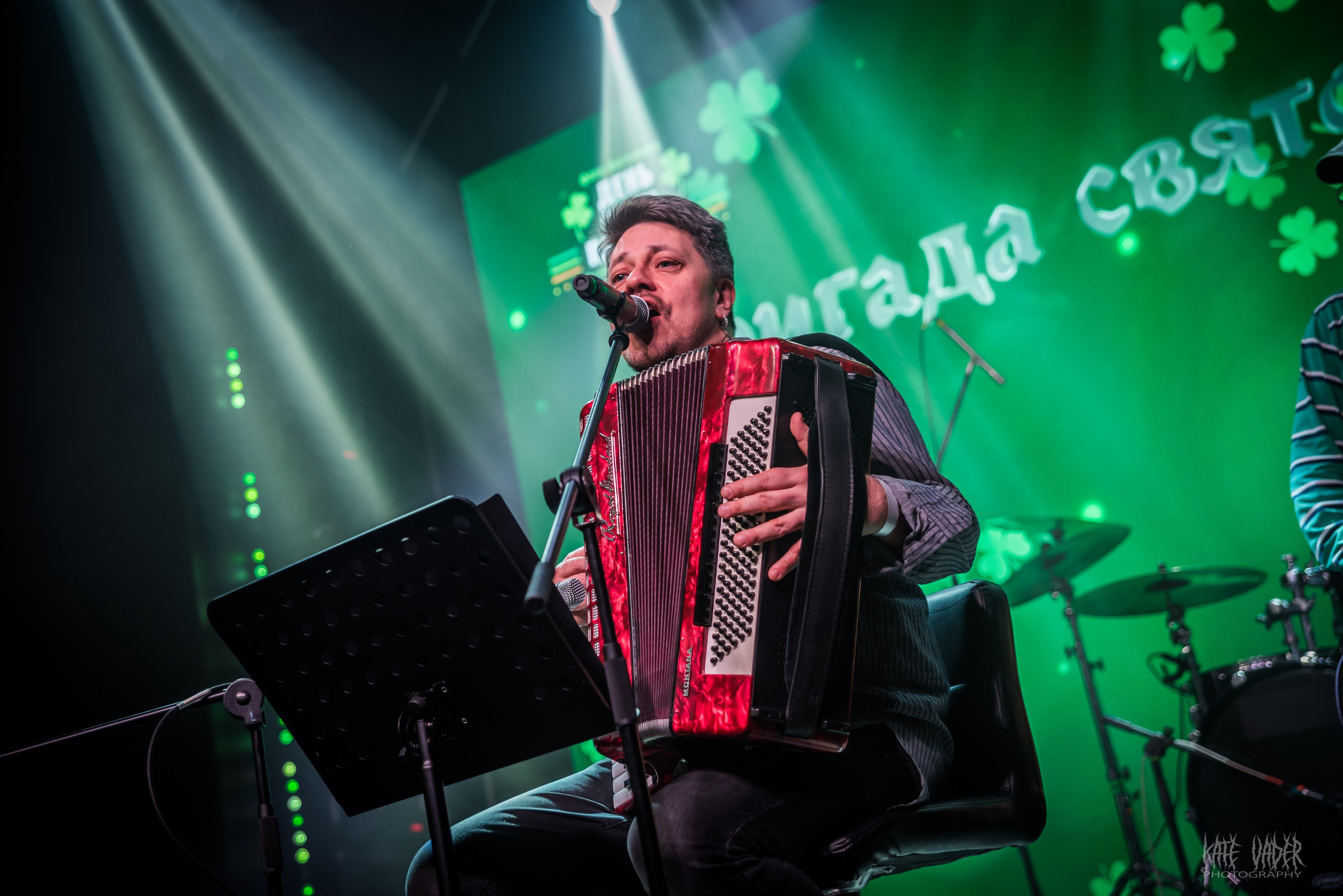 День св. Патрика. Kate Vader|Live Music Photography