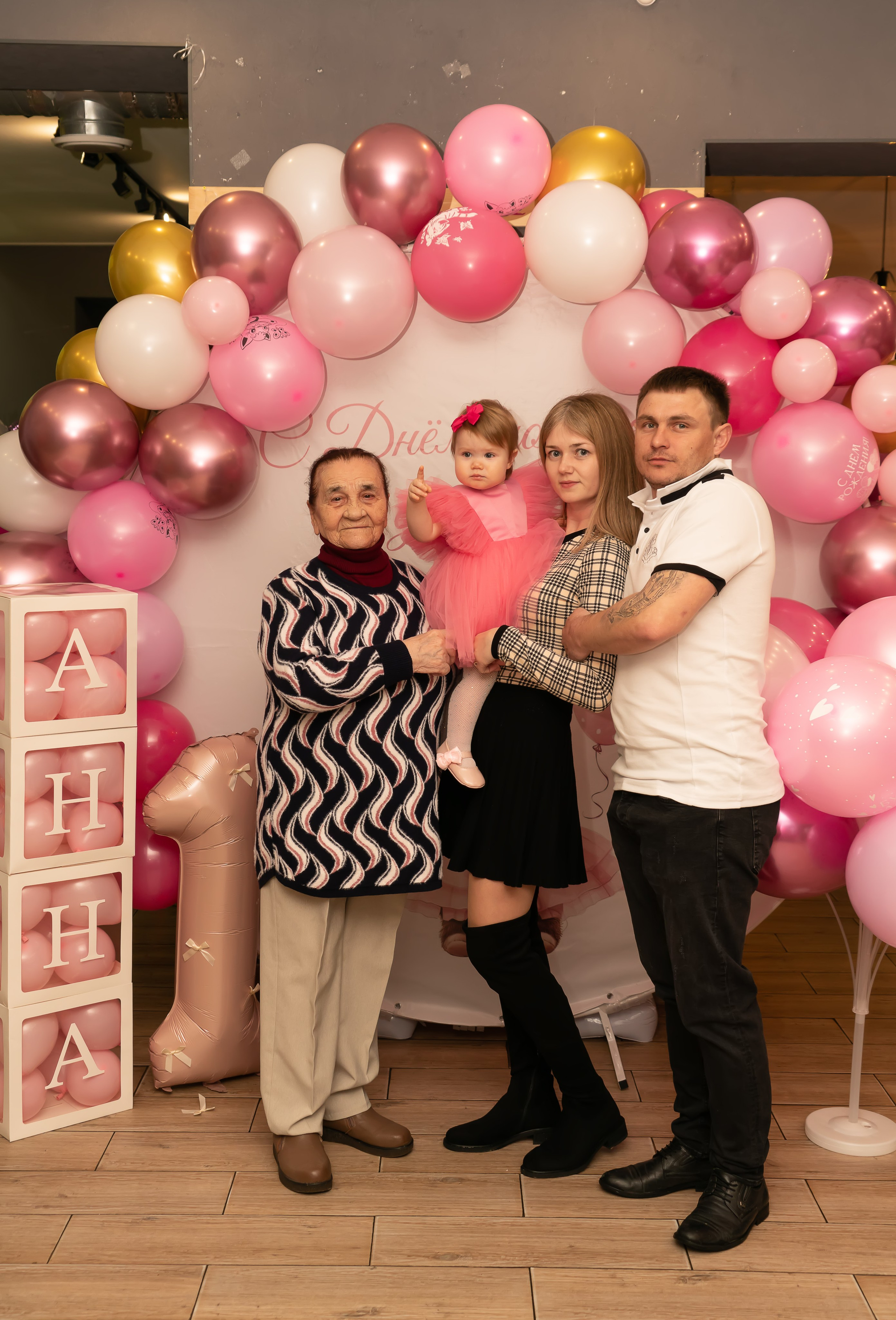 Первый годик Анны. Семейный и детский фотограф Тула Ясногорск Тульская область Надежда Кукушкина