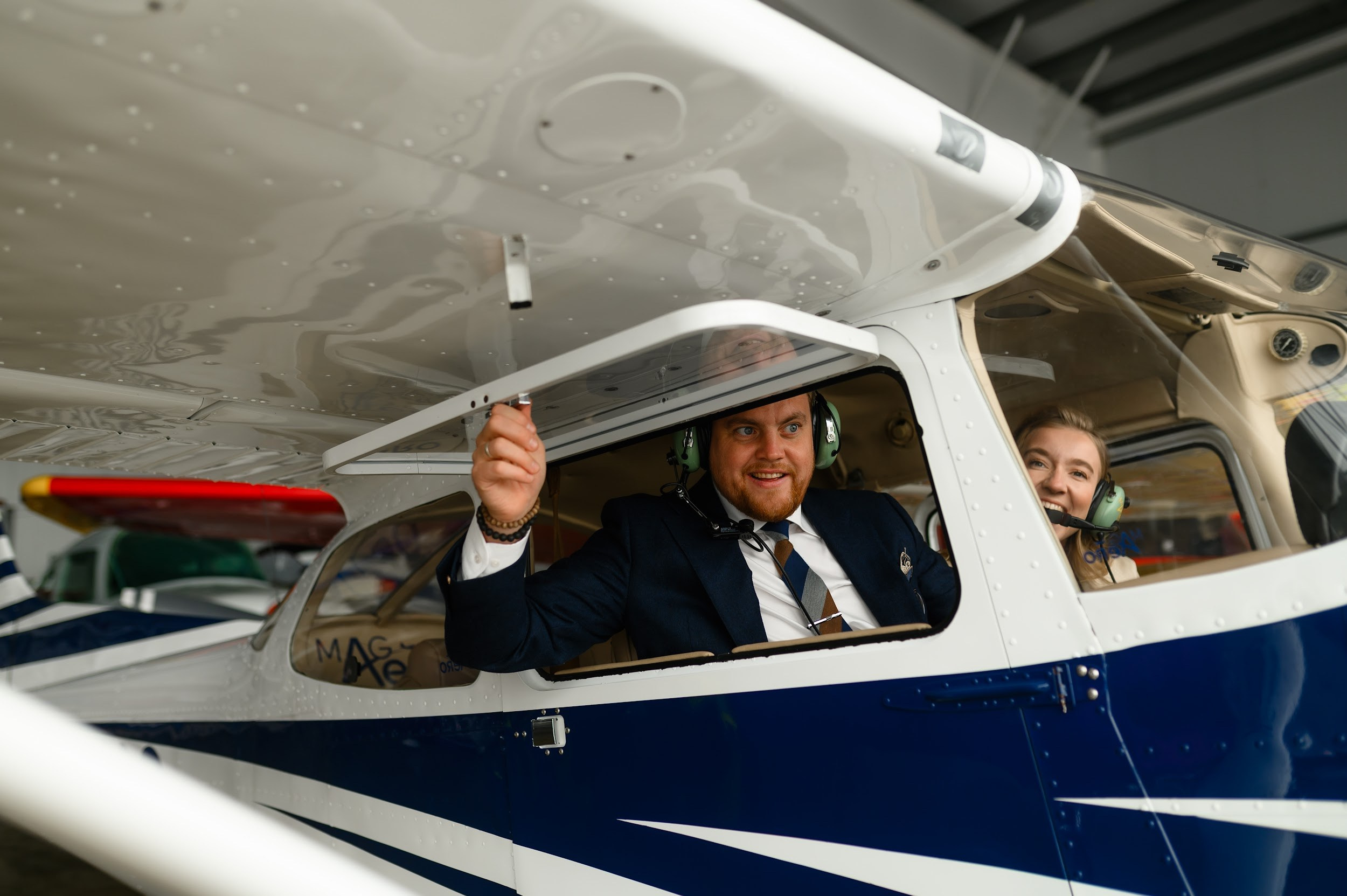 Love-story. Самолёт. Фотограф Марина Росси