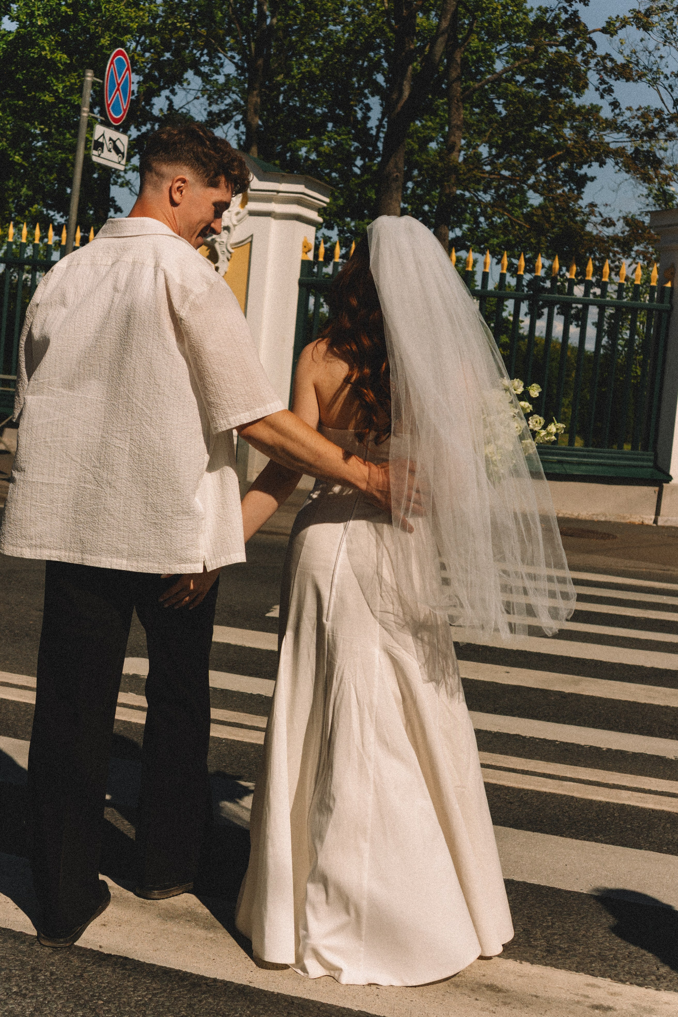 СВАДЕБНАЯ СЬЕМКА В ПЕТЕРГОФЕ И СЬЕМКА РЕПОРТАЖА В ЗАГСЕ ПЕТЕРГОФА. Профессиональный фотограф, Санкт-Петербург — Виктория Богомолова