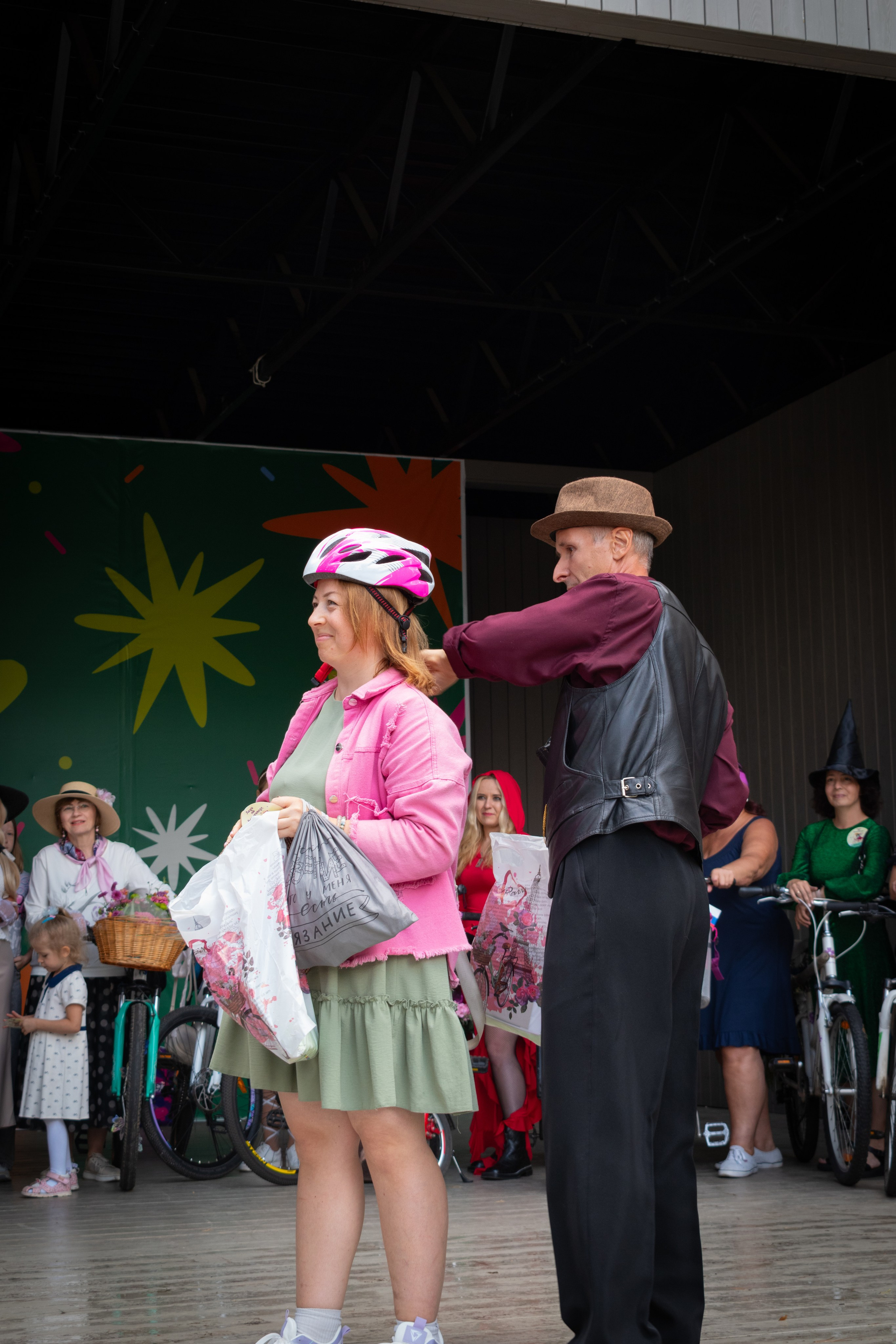 «Леди на велосипеде» — велопробег по г. Жуковскому 2025. Репортажный фотограф Сыбер Мартти