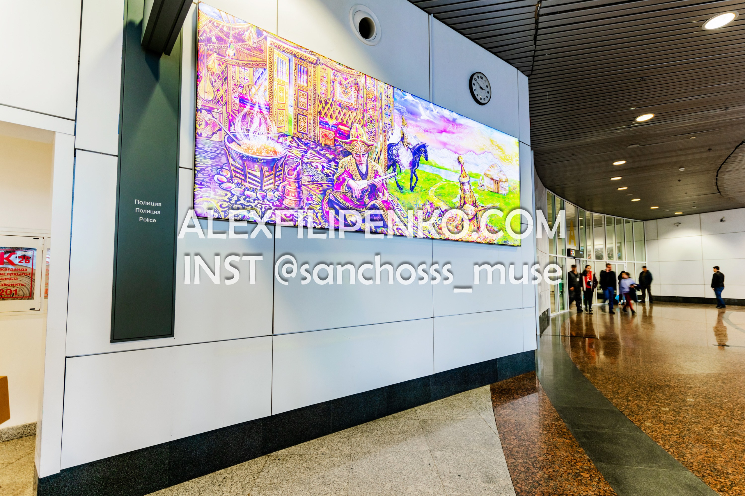 Фотосъемка для рекламного оператора MYD Production в Аэропорту Астаны. Фотограф интерьера недвижимости и архитектуры в Астане