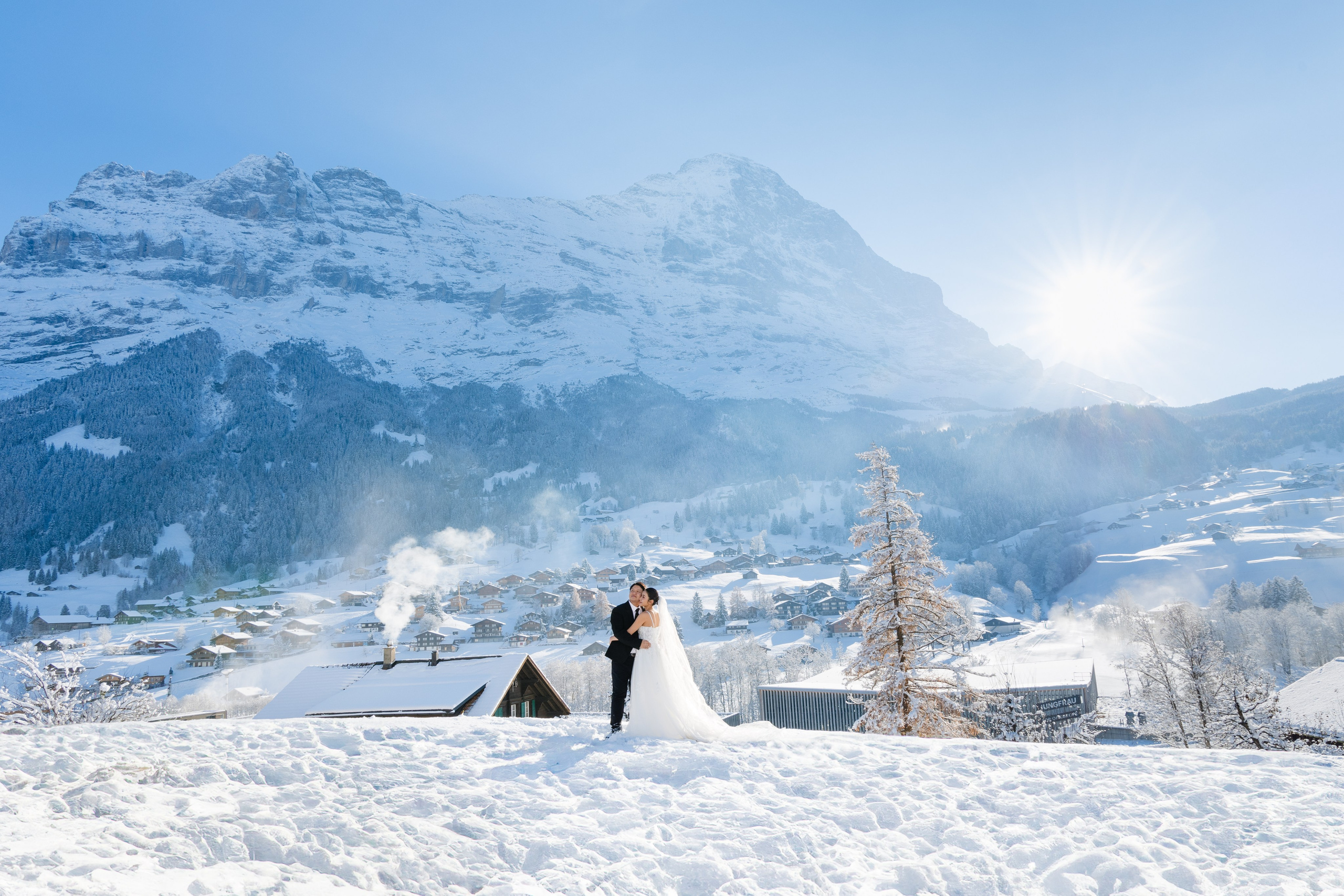 Sugar & V (Jungfraujoch). Photographer in Interlaken area