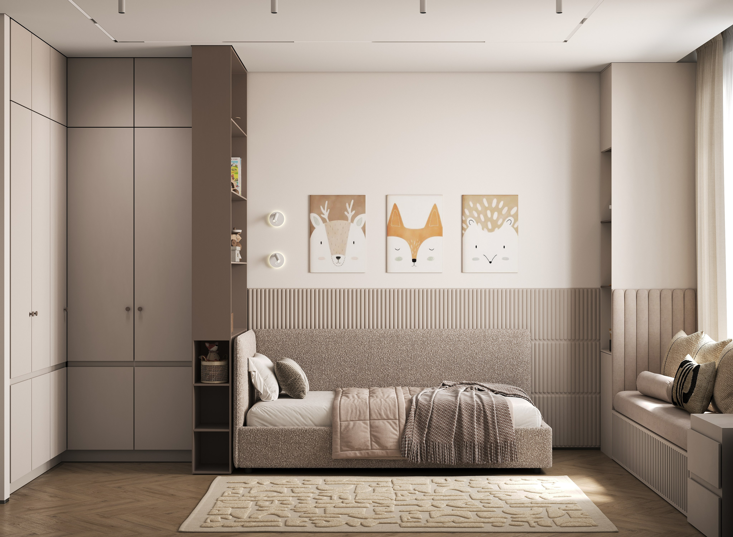 15 m² ДЕТСКАЯ. 3d визуализатор