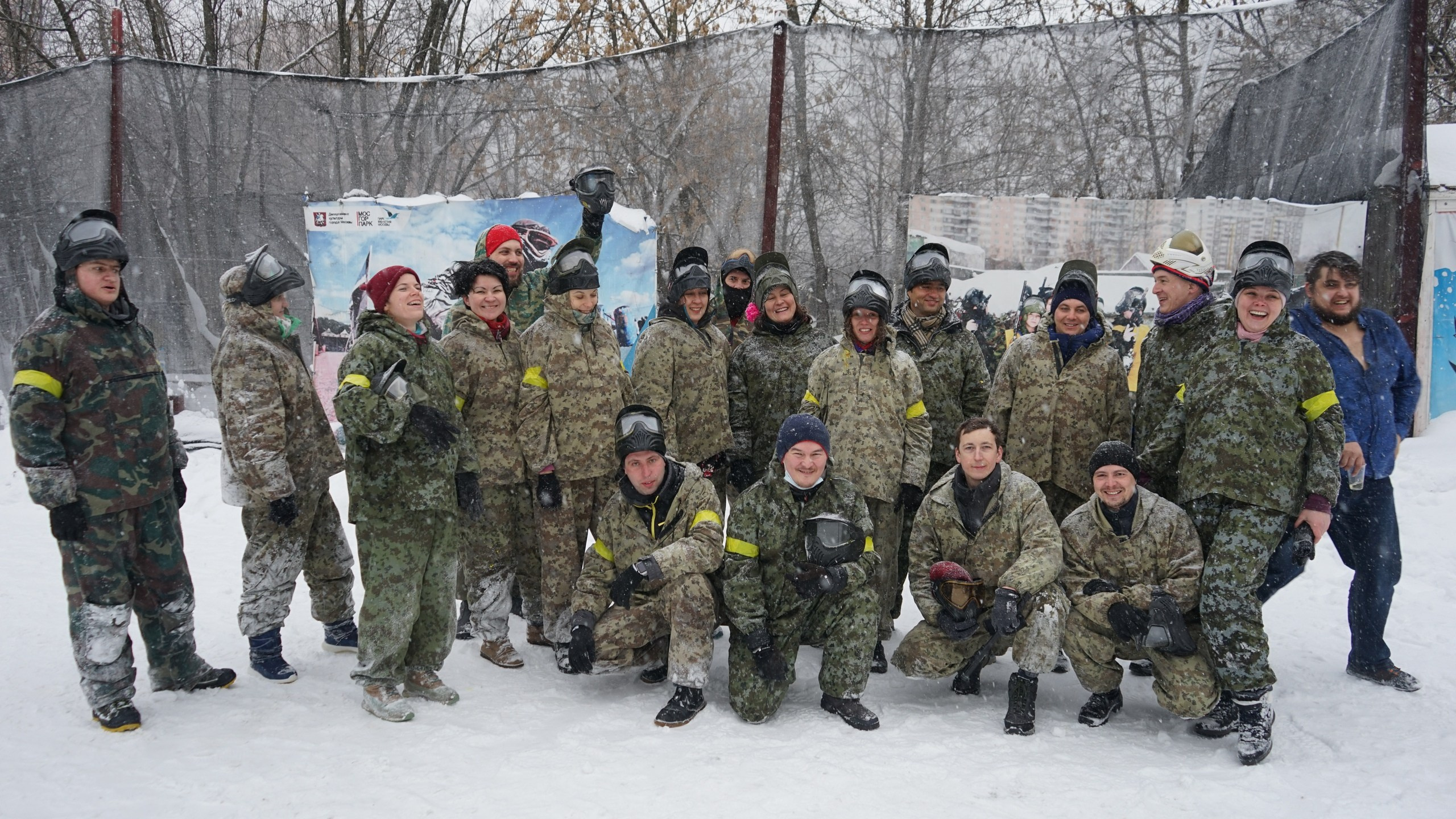 Пейнтбол + шашлыки | 21.02.2021. Галерея Фантим
