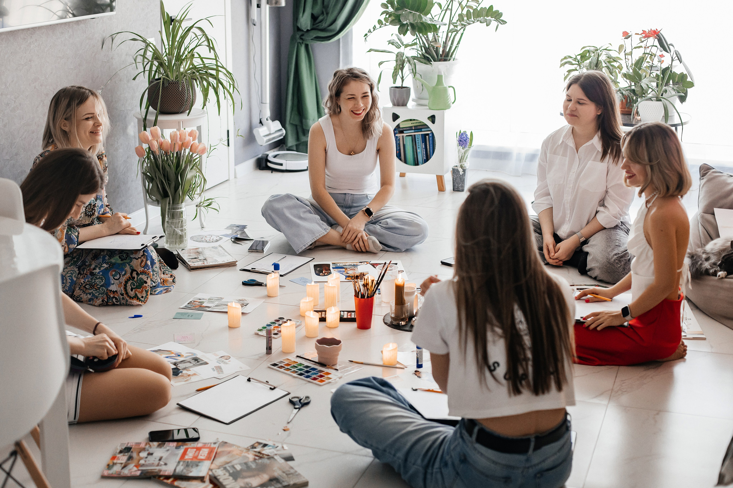 Девичник арт-терапия. Екатерина Ярковая фотограф