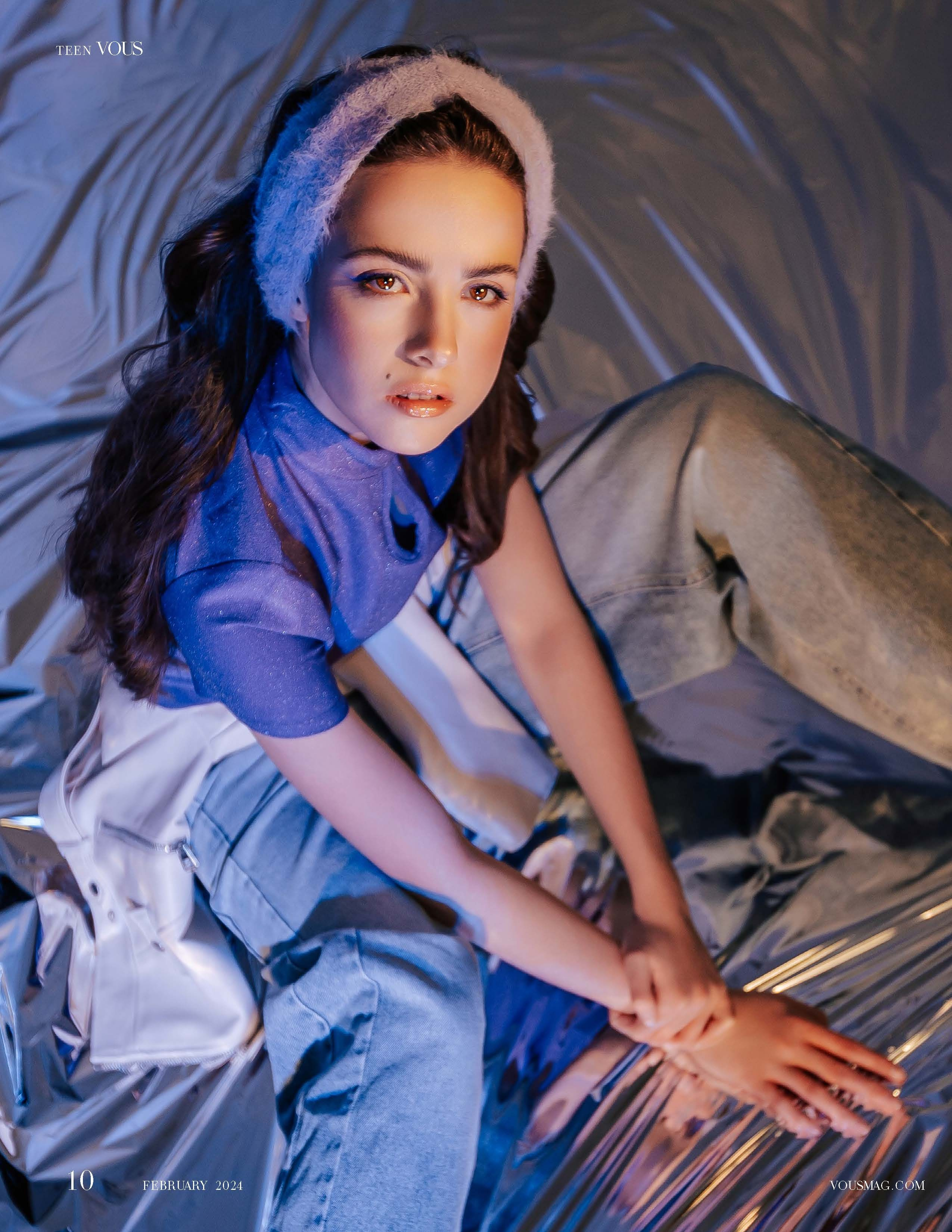 Публикация VOUS MAGAZINE TEEN (PREMIUM Publication Madrid, Spain). Фотограф Тольятти Светлана Пудовкина