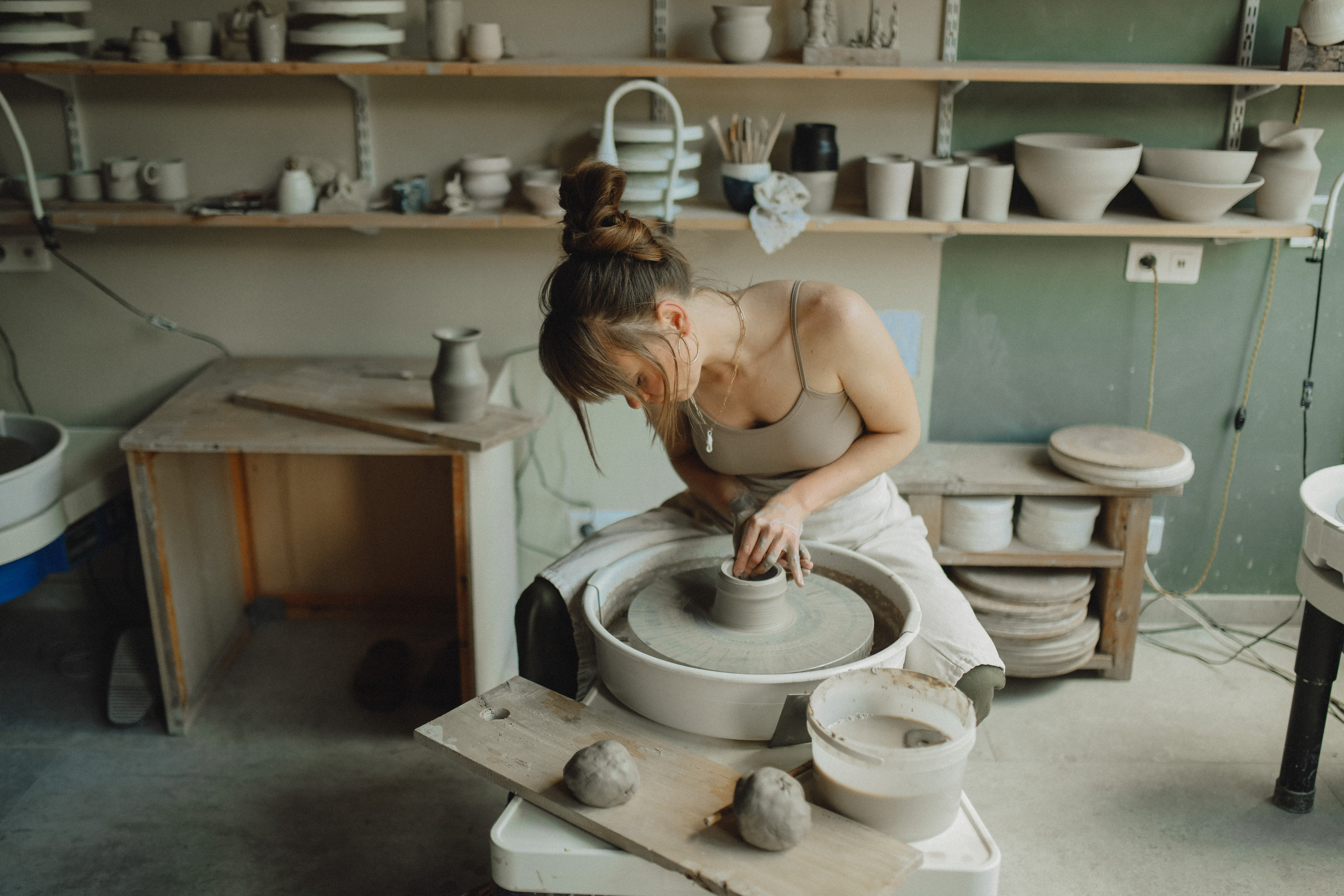 Гончарная студия. Фотограф Василиса Гордеева