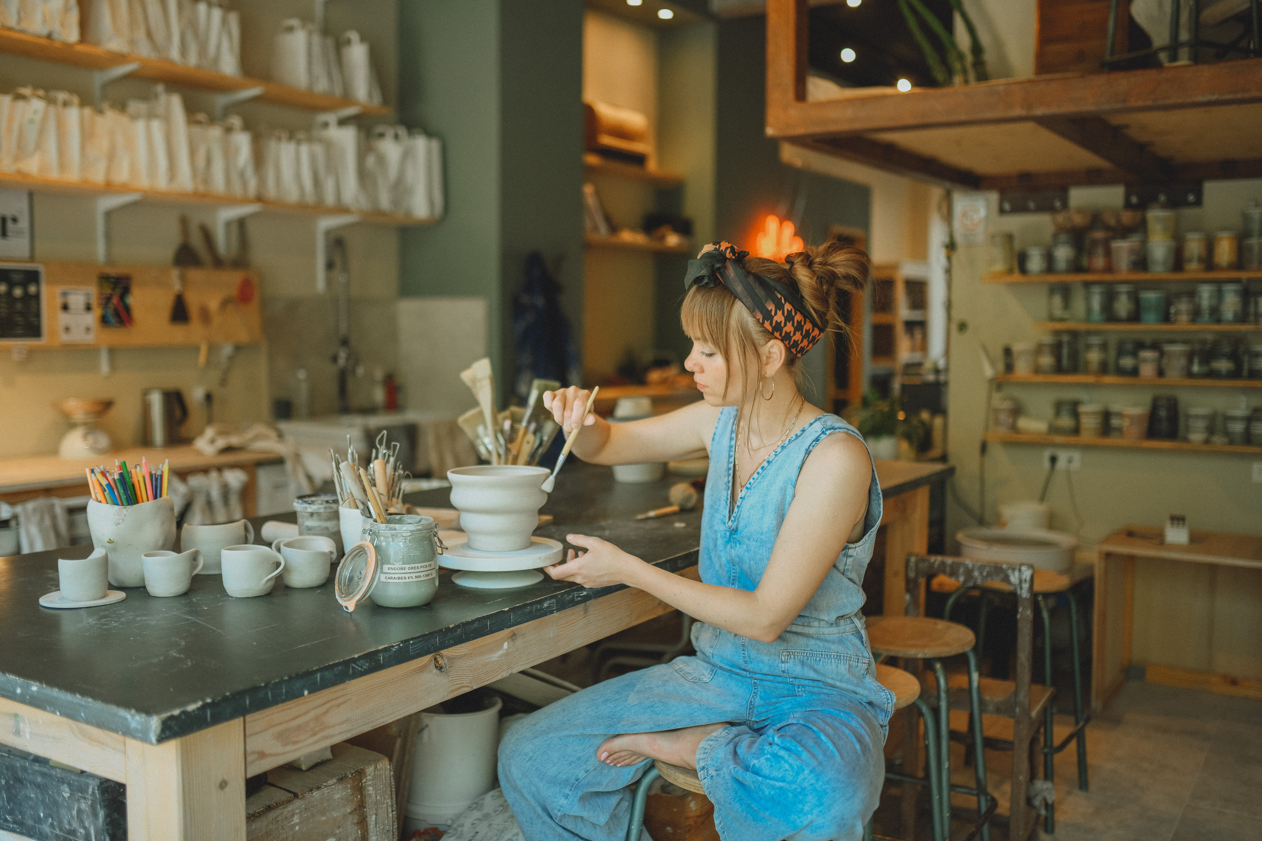 Гончарная студия. Фотограф Василиса Гордеева