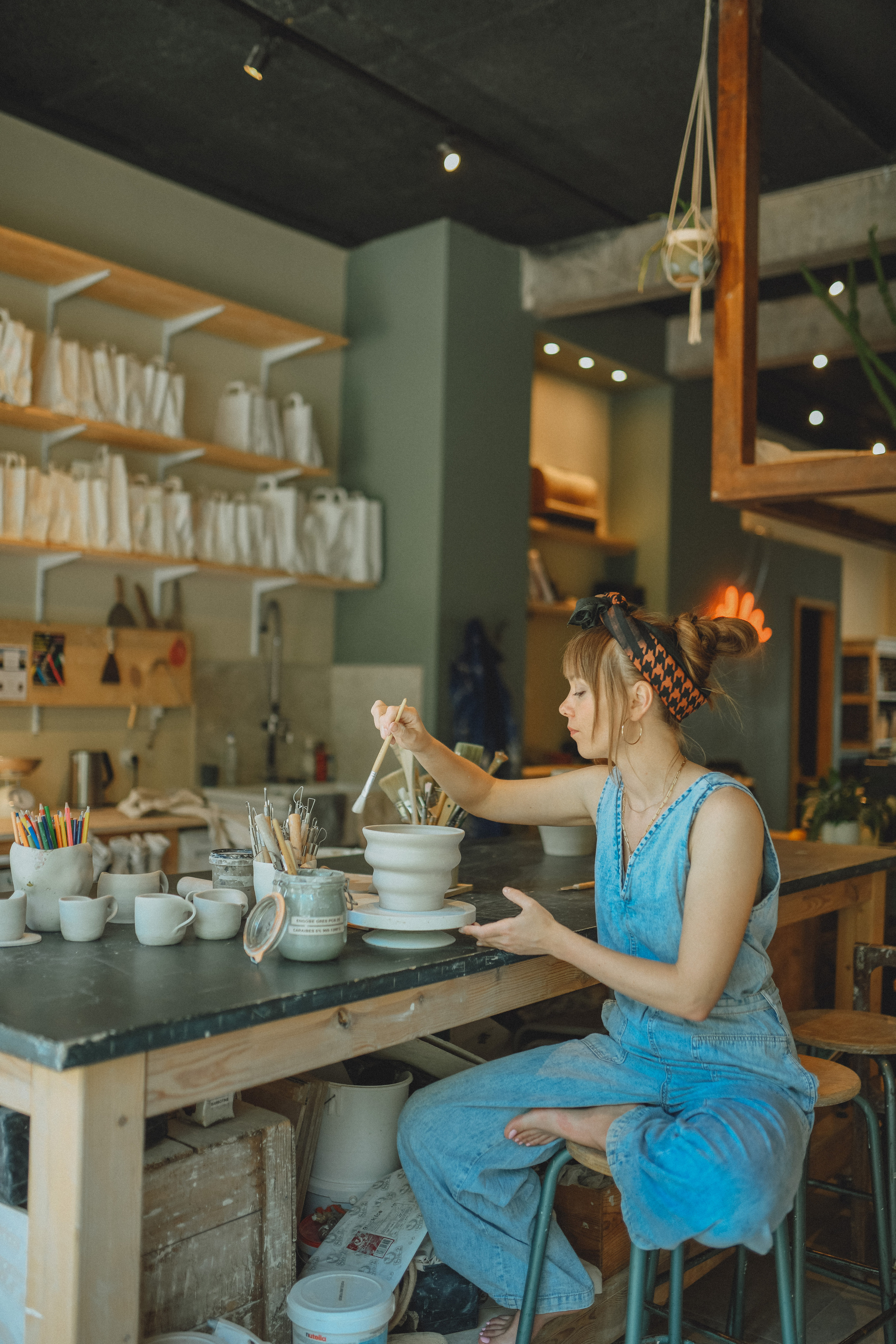 Гончарная студия. Фотограф Василиса Гордеева