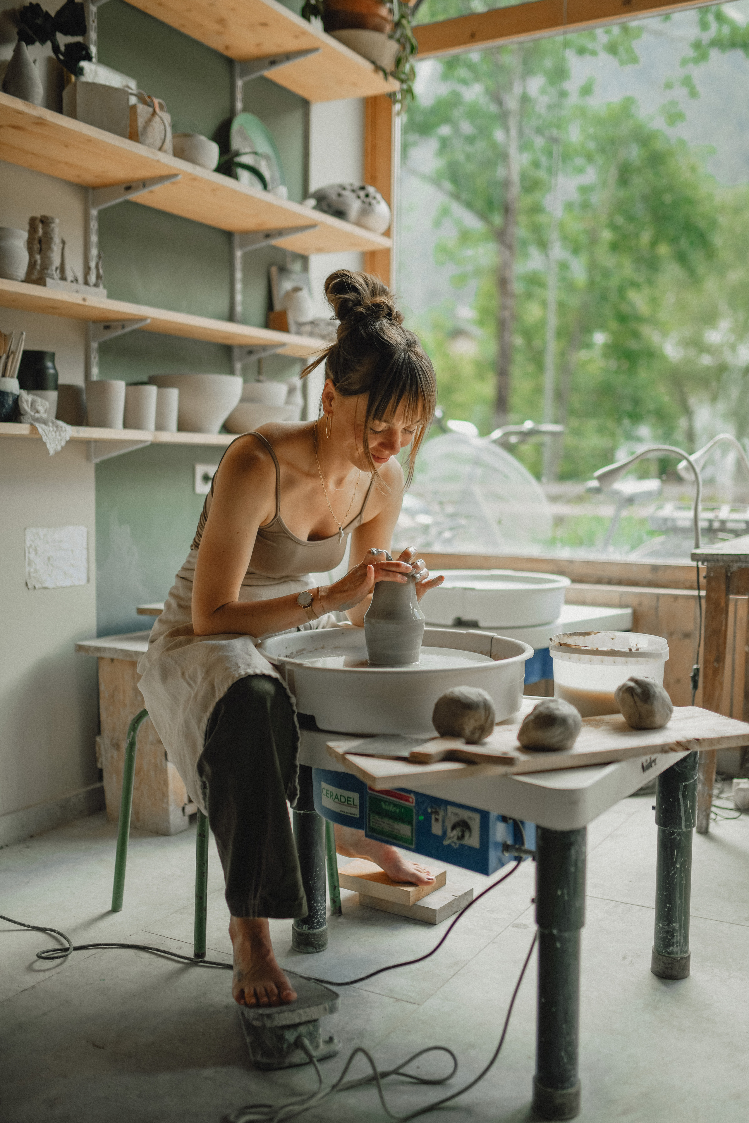 Гончарная студия. Фотограф Василиса Гордеева