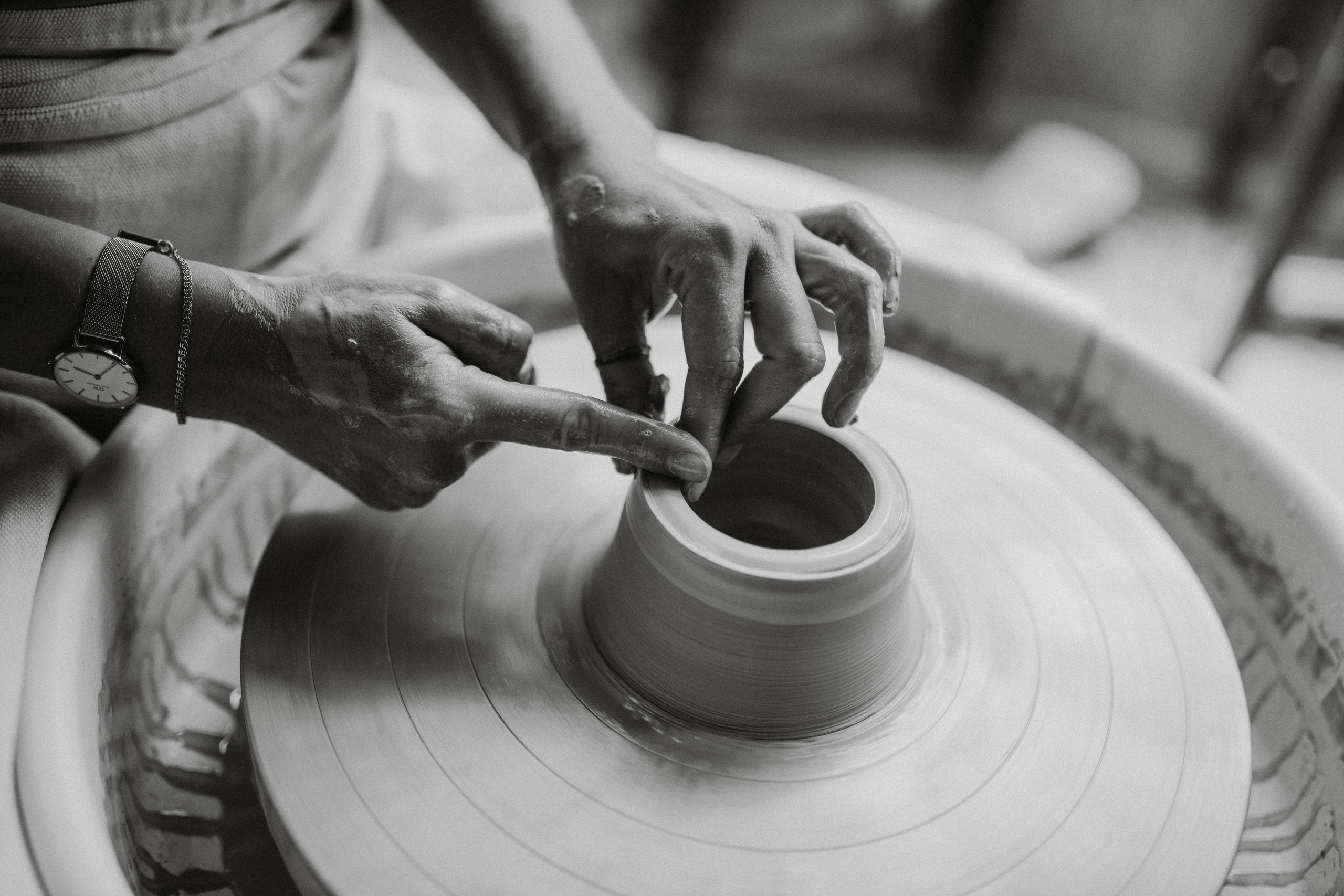 Гончарная студия. Фотограф Василиса Гордеева