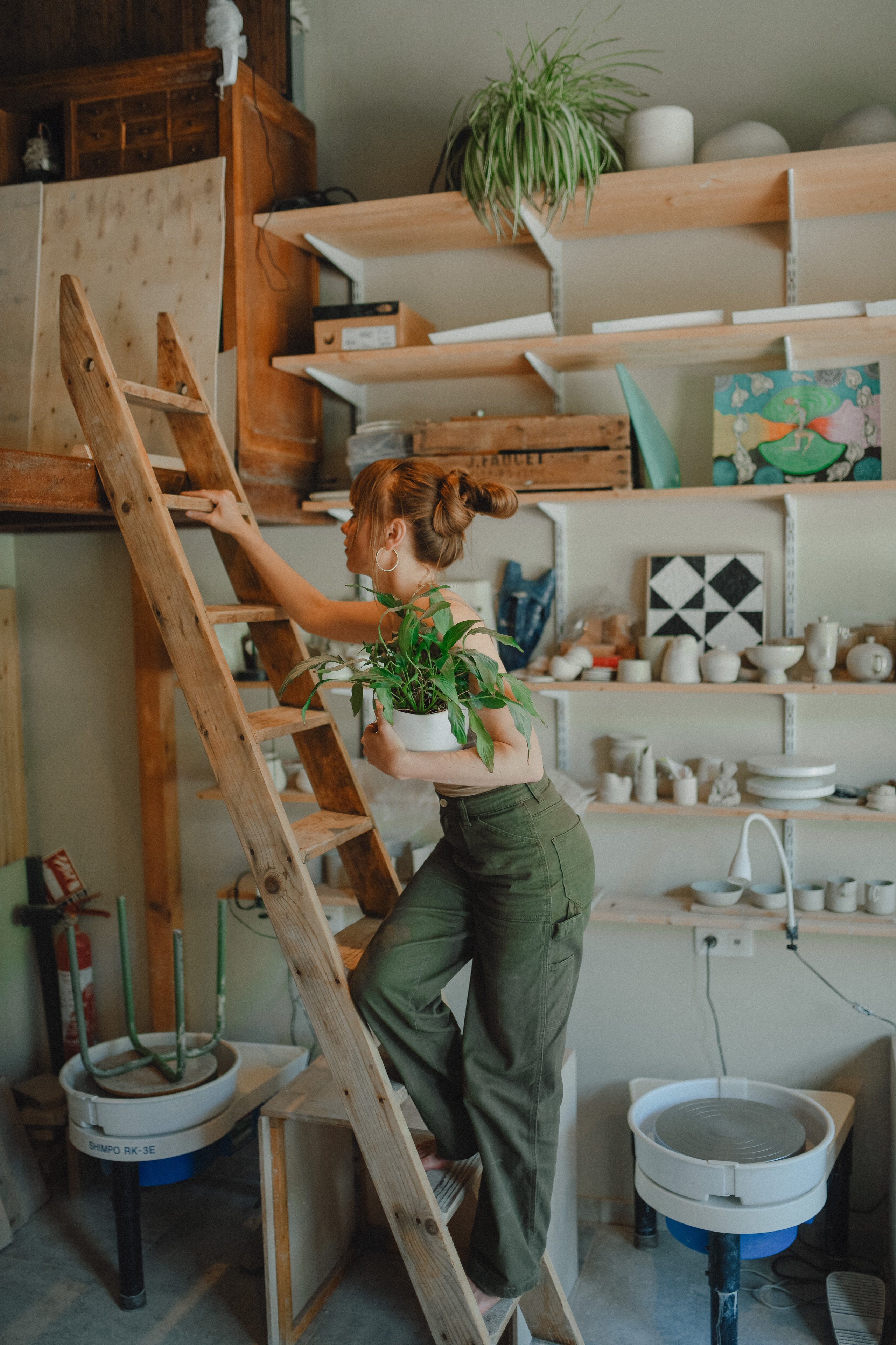 Гончарная студия. Фотограф Василиса Гордеева