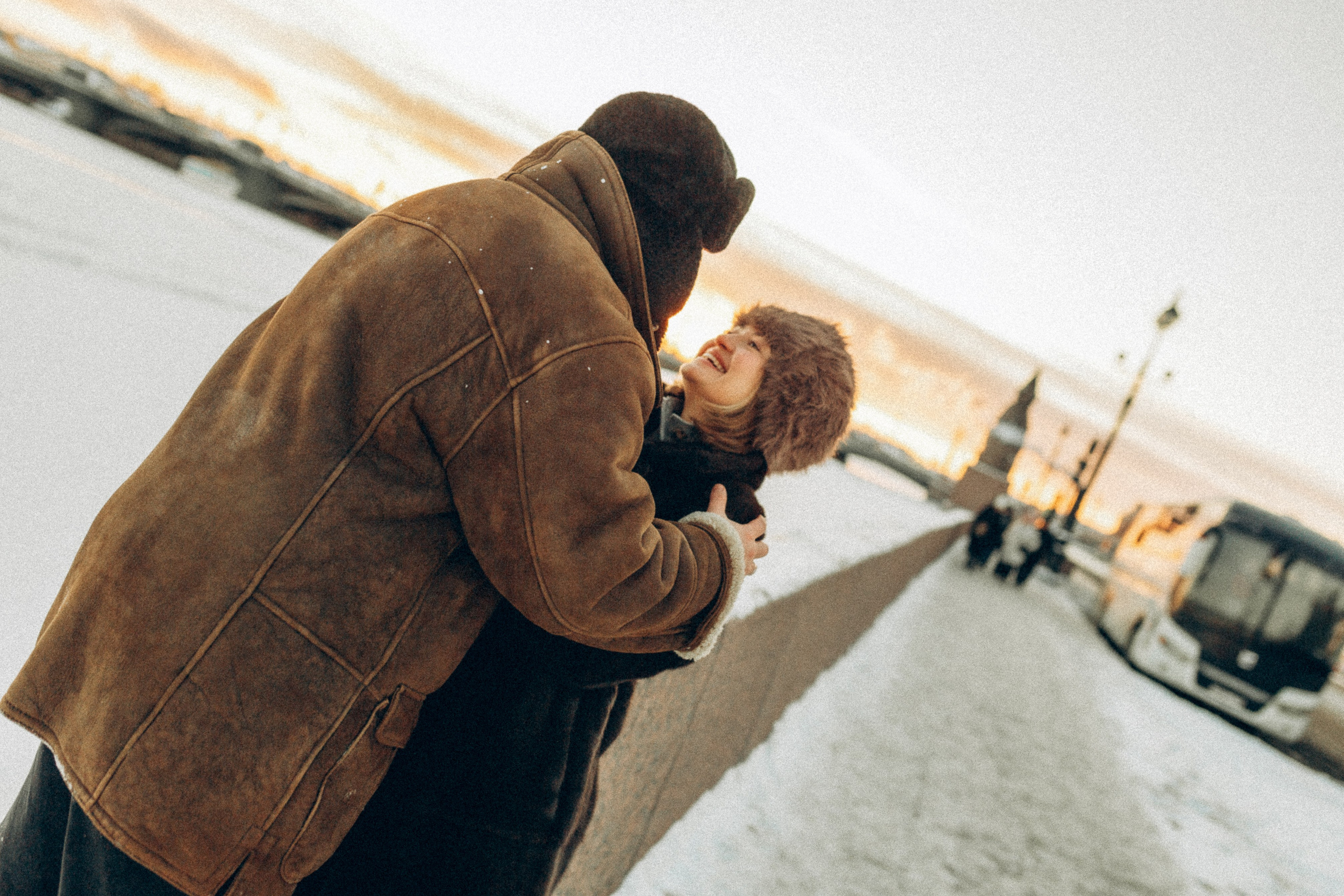 LoveStory зимняя. Фотограф Санкт-Петербург Князева Елизавета