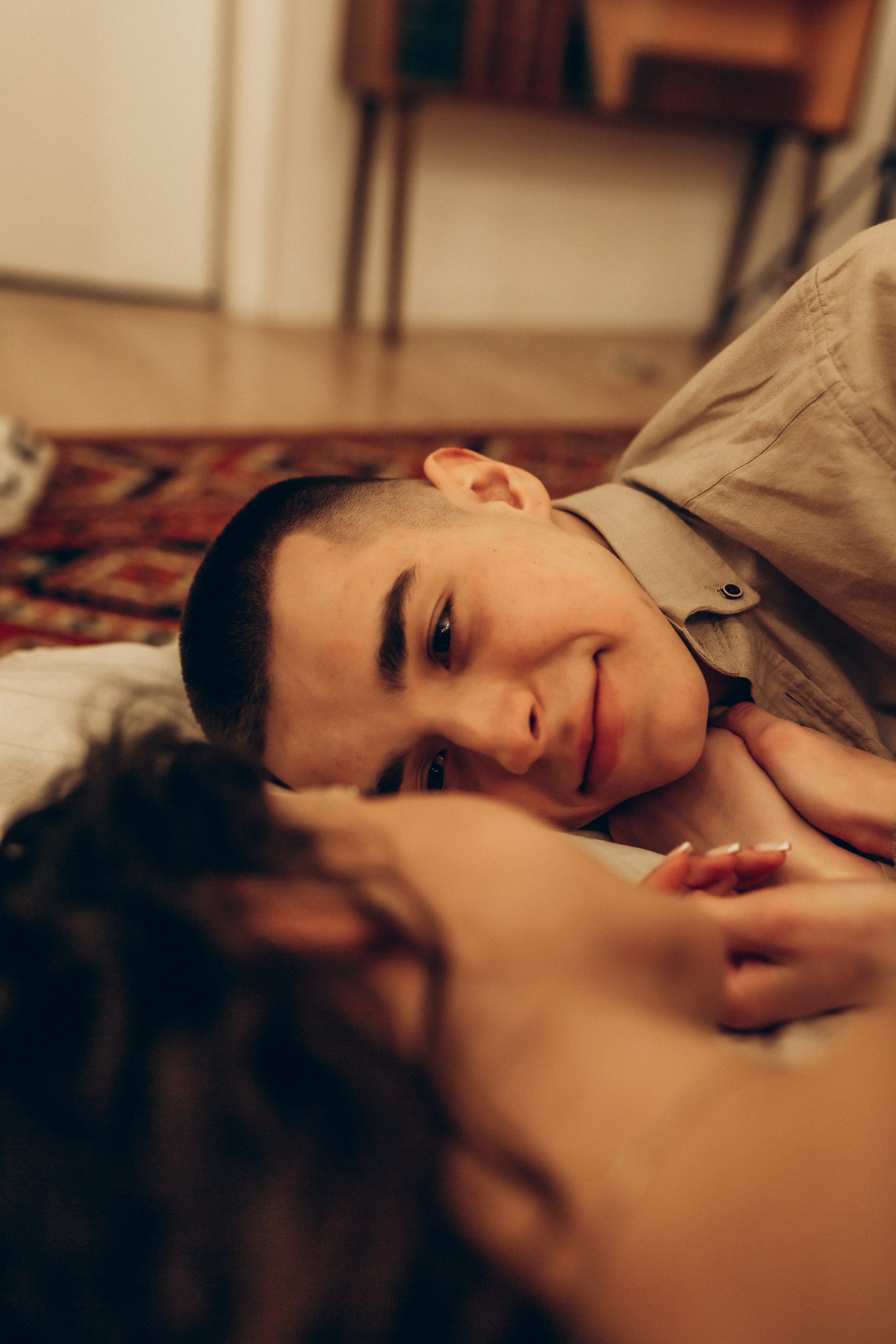 LoveStory Никита и Лиза в студии. Фотограф Санкт-Петербург Князева Елизавета