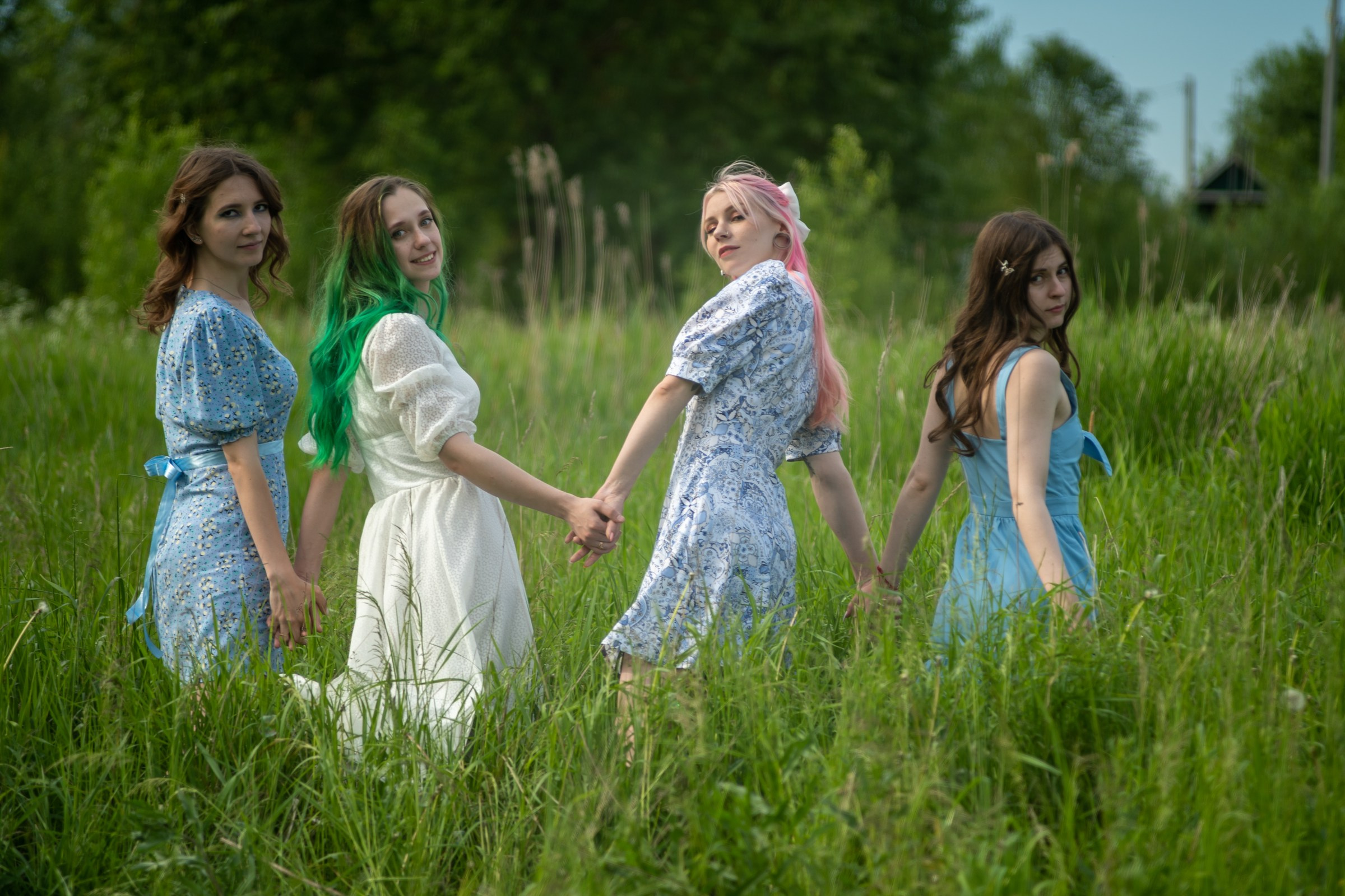 Нимфы. Портретный фотограф в Санкт-Петербурге Александр Быстрицкий