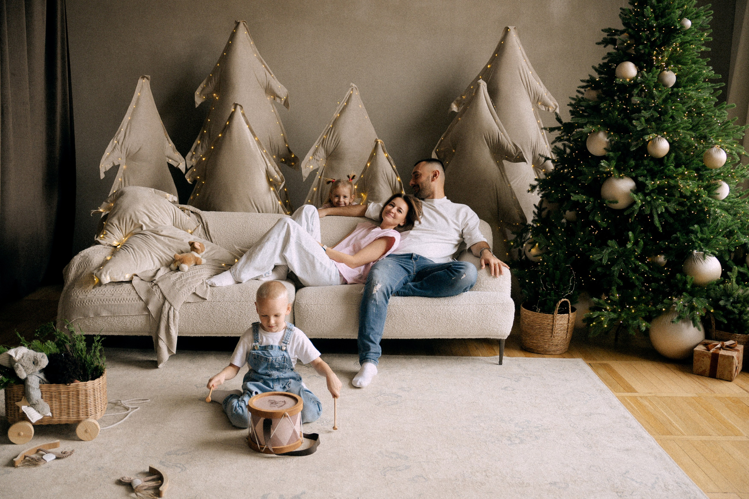 Семейная новогодняя. Фотограф с психологическим образованием