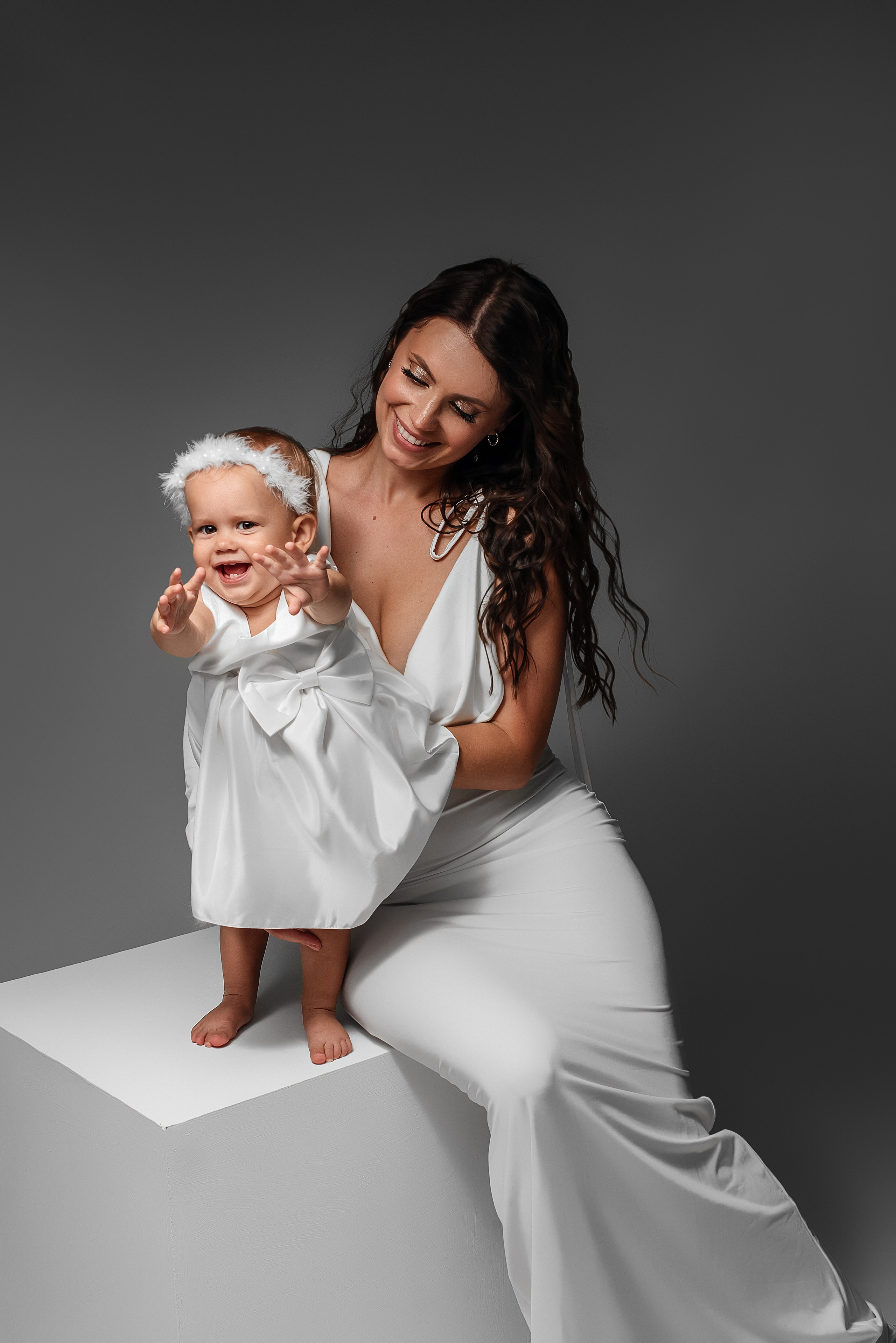 Алеса и Ника. Фотограф беременности и новорожденных в Рязани