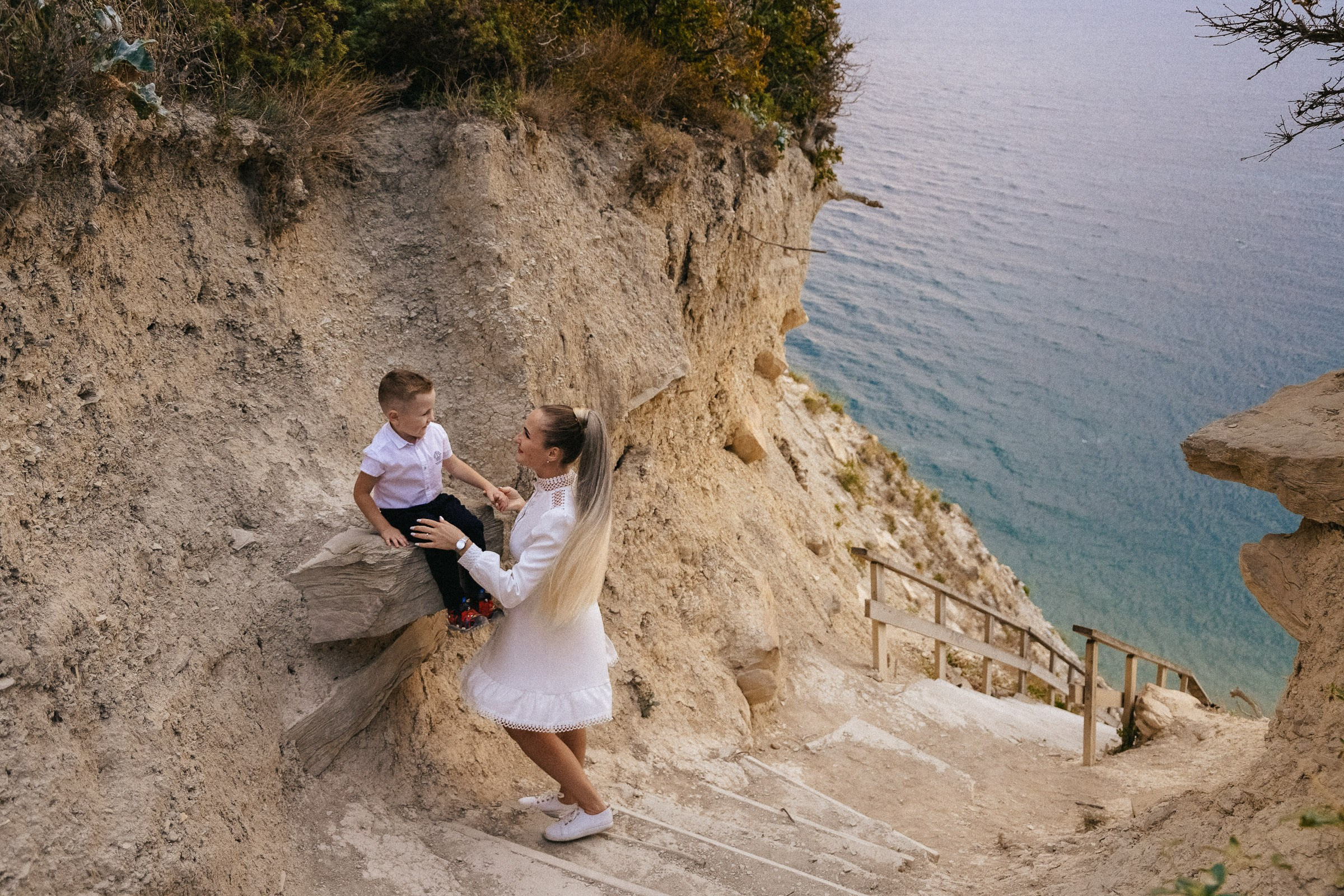 Фотосессия мамы с детьми. Семейный, love story, свадебный фотограф Анапа