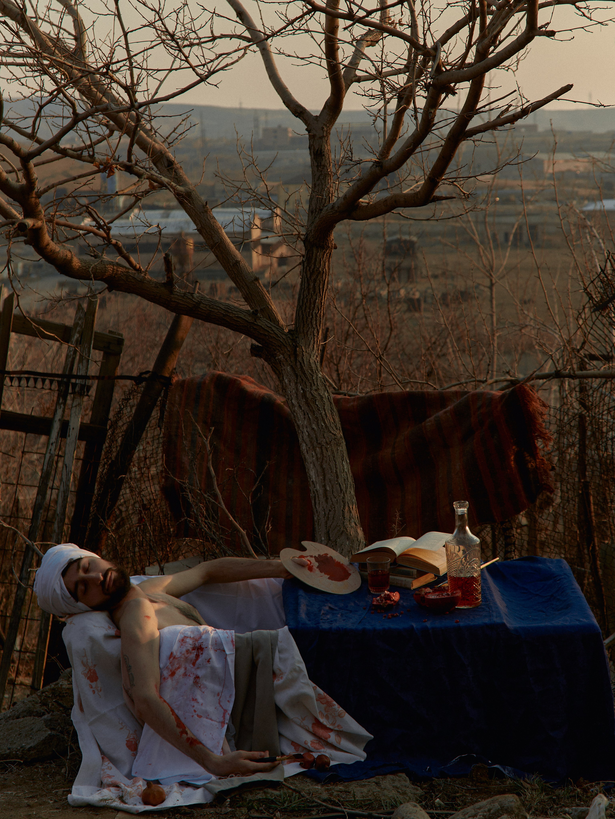 Интерпретация картины «Смерть Марата». Egor Plakhotin Photography