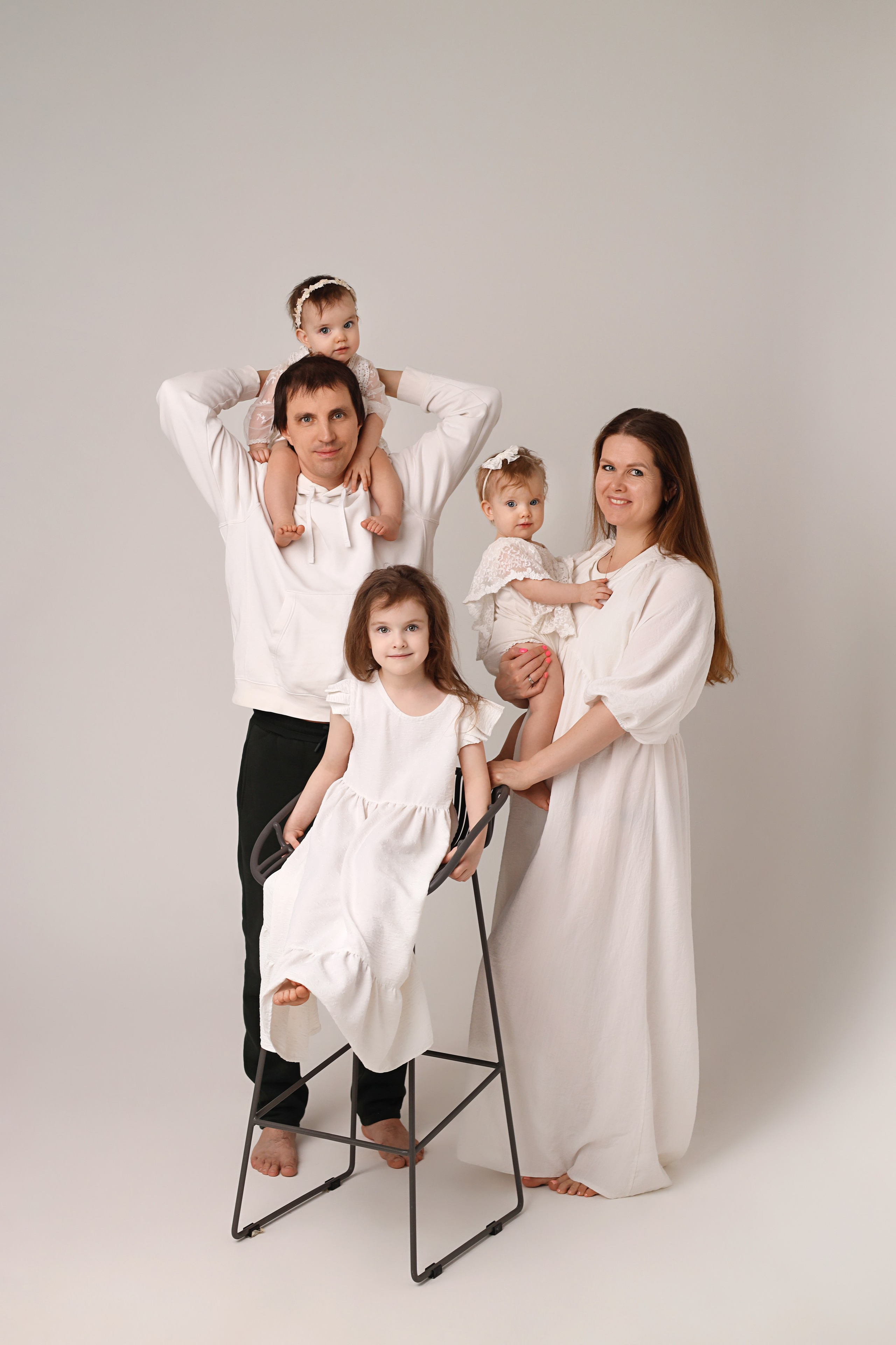 Фотосессия двойняшек на 1 годик. Фотограф новорожденных Москва. Ньюборн фотограф Москва