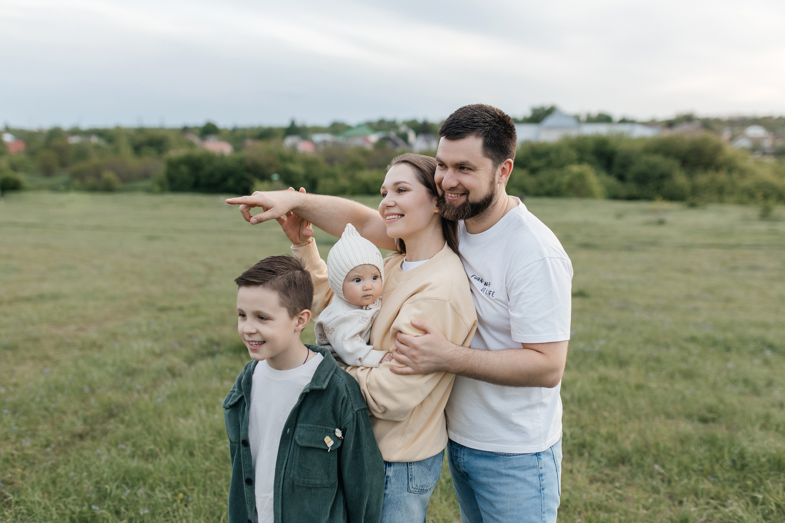 Поле, лето и любовь. Семейный и свадебный фотограф в Тамбове Ксения Плотникова