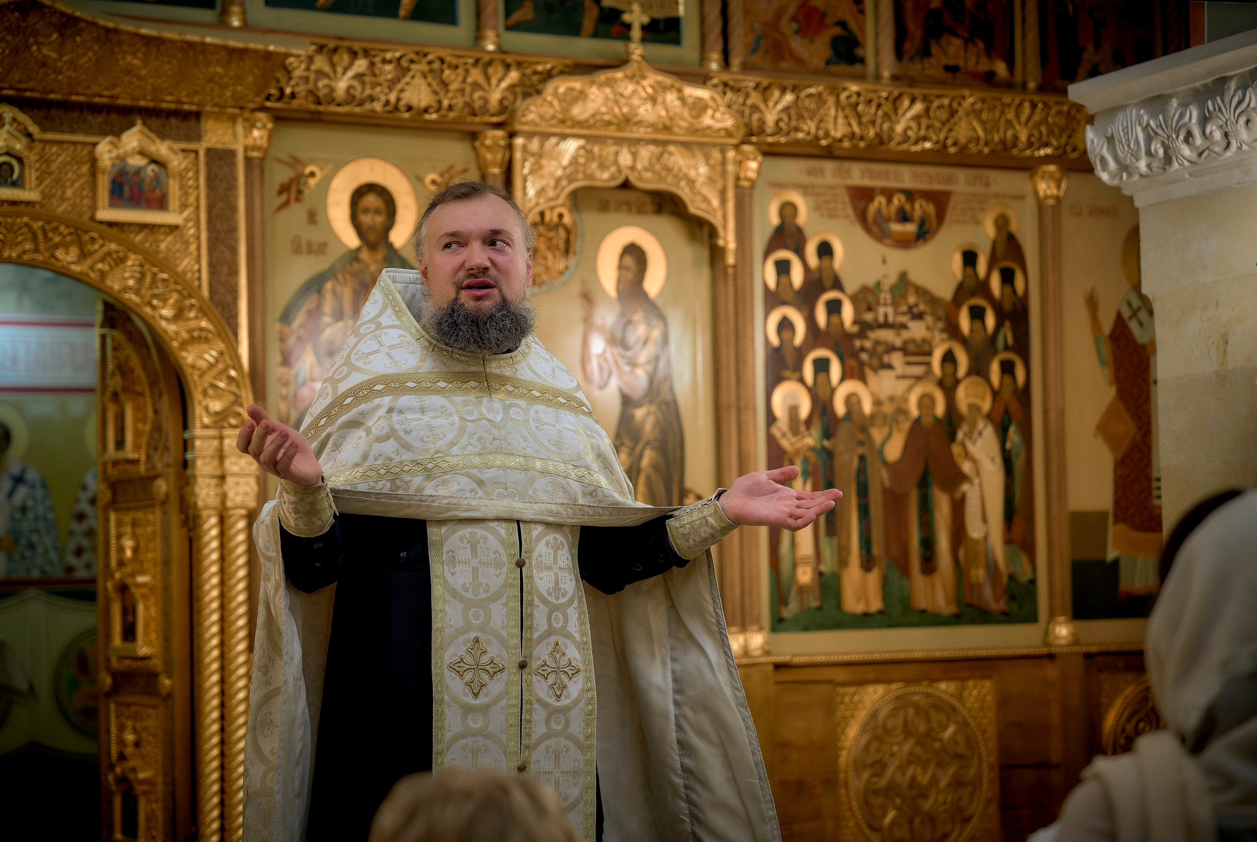 Крещение Марии.Преображенская церковь Храма Христа Спасителя. Фотограф