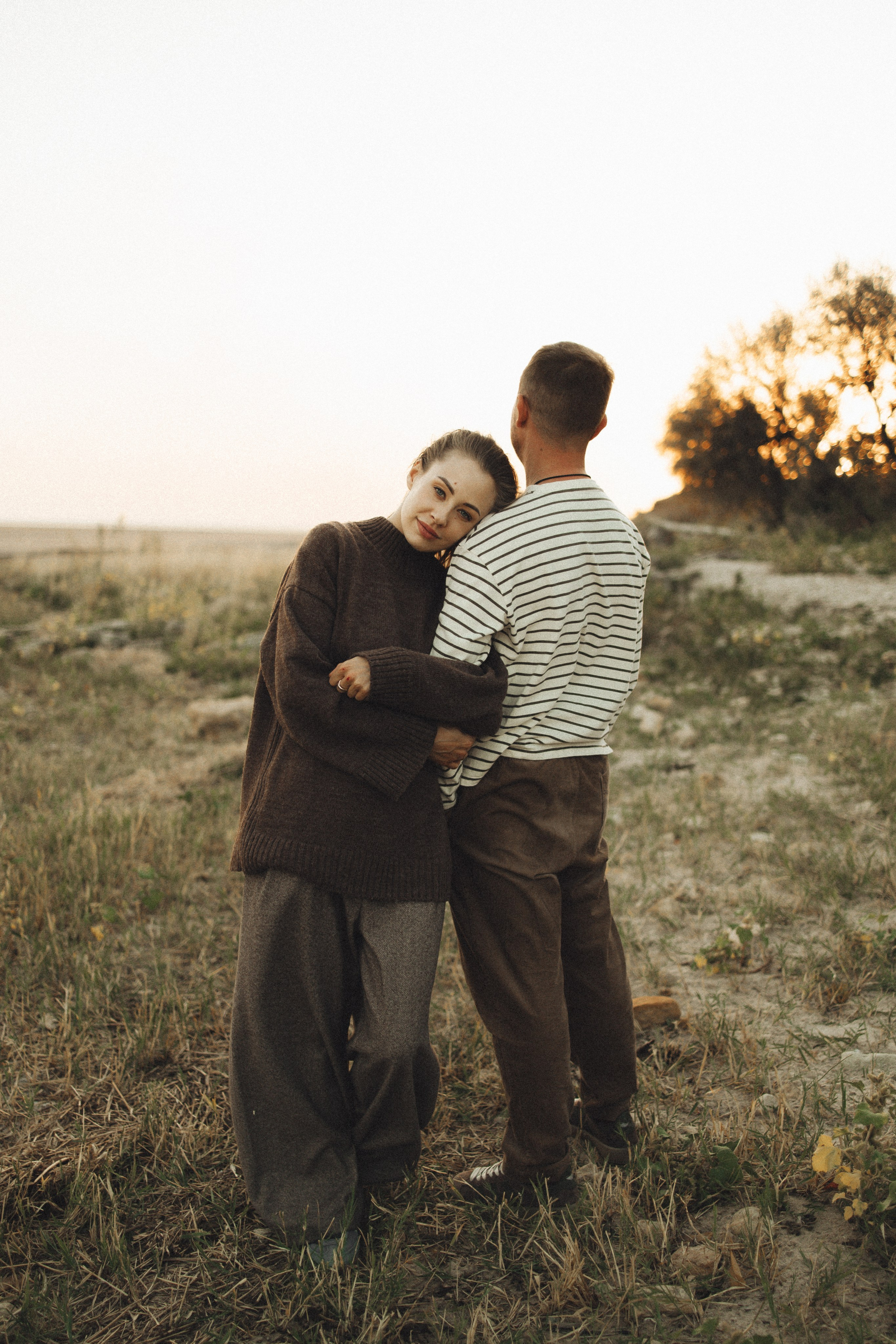 Семейная история, закат в Мержаново. Семейный и детский фотограф, таганрог, ростов-на-дону