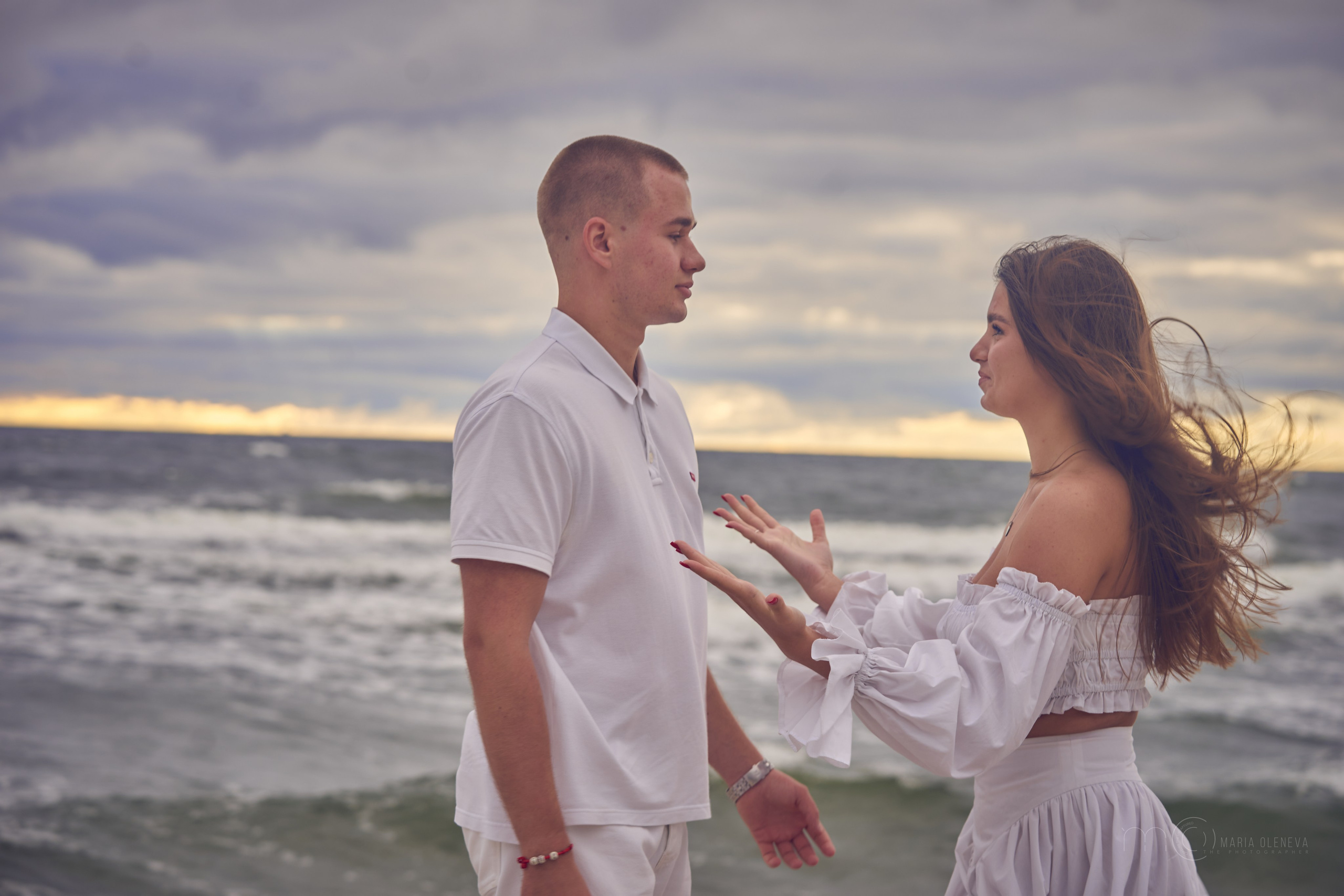 У моря. Фотограф Мария Оленева