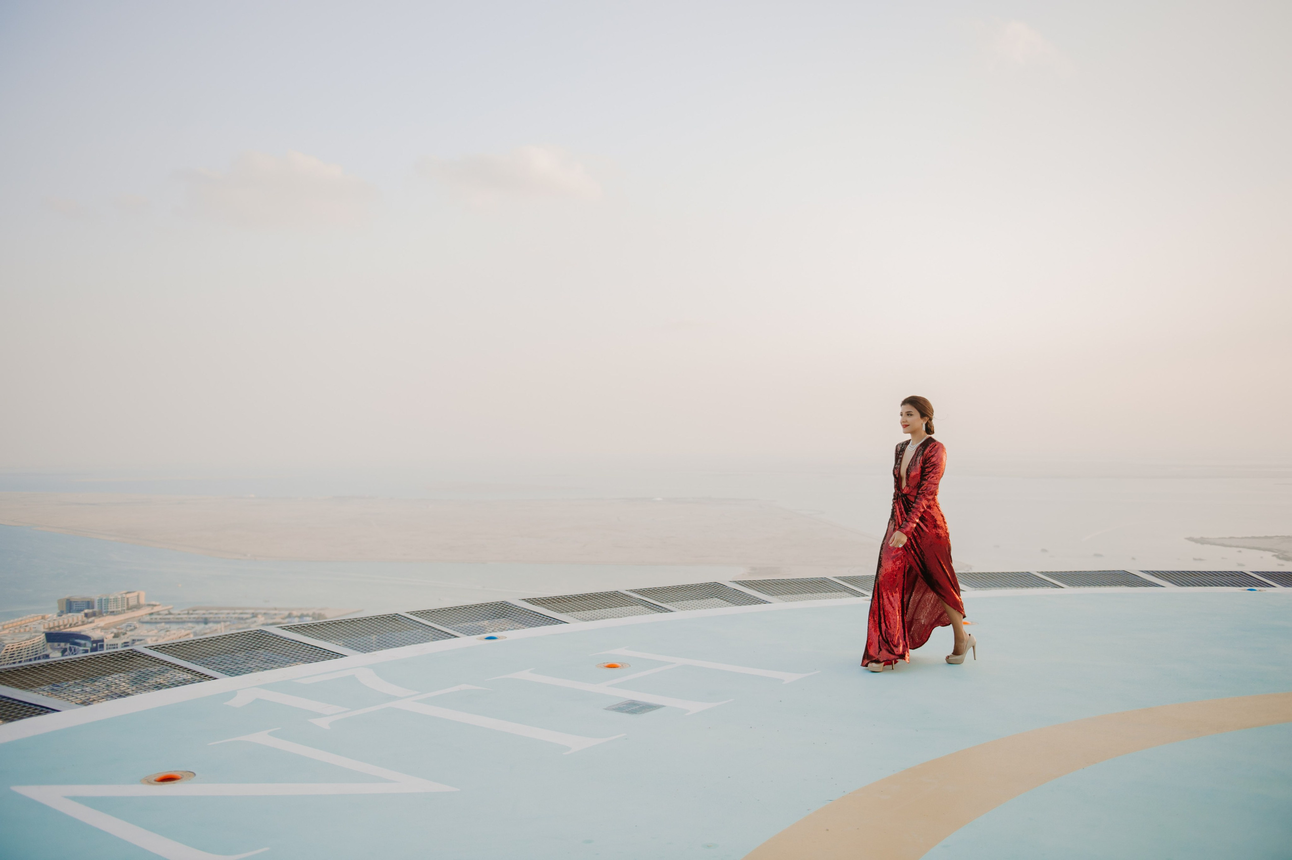 Love Story на высоте (Абу Даби). Фотограф в Москве и Санкт-Петербурге Дарина