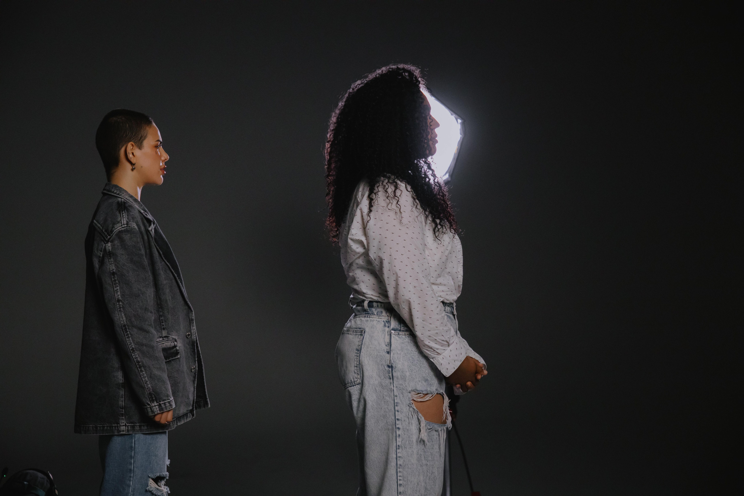 Съемка клипа Юлианны Карауловой и Бьянки. Фотограф в Москве и Санкт-Петербурге Дарина