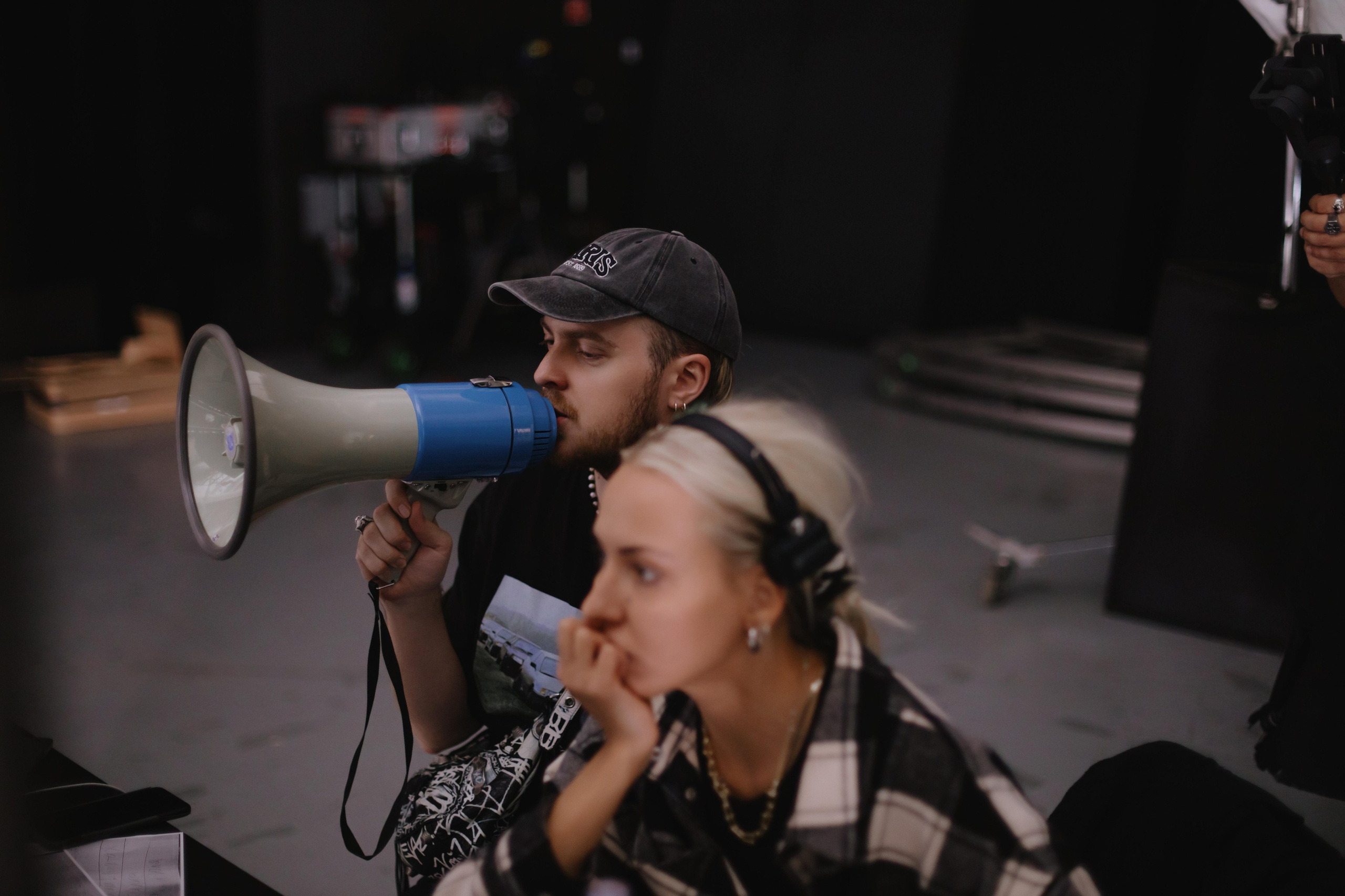 Съемка клипа Юлианны Карауловой и Бьянки. Фотограф в Москве и Санкт-Петербурге Дарина