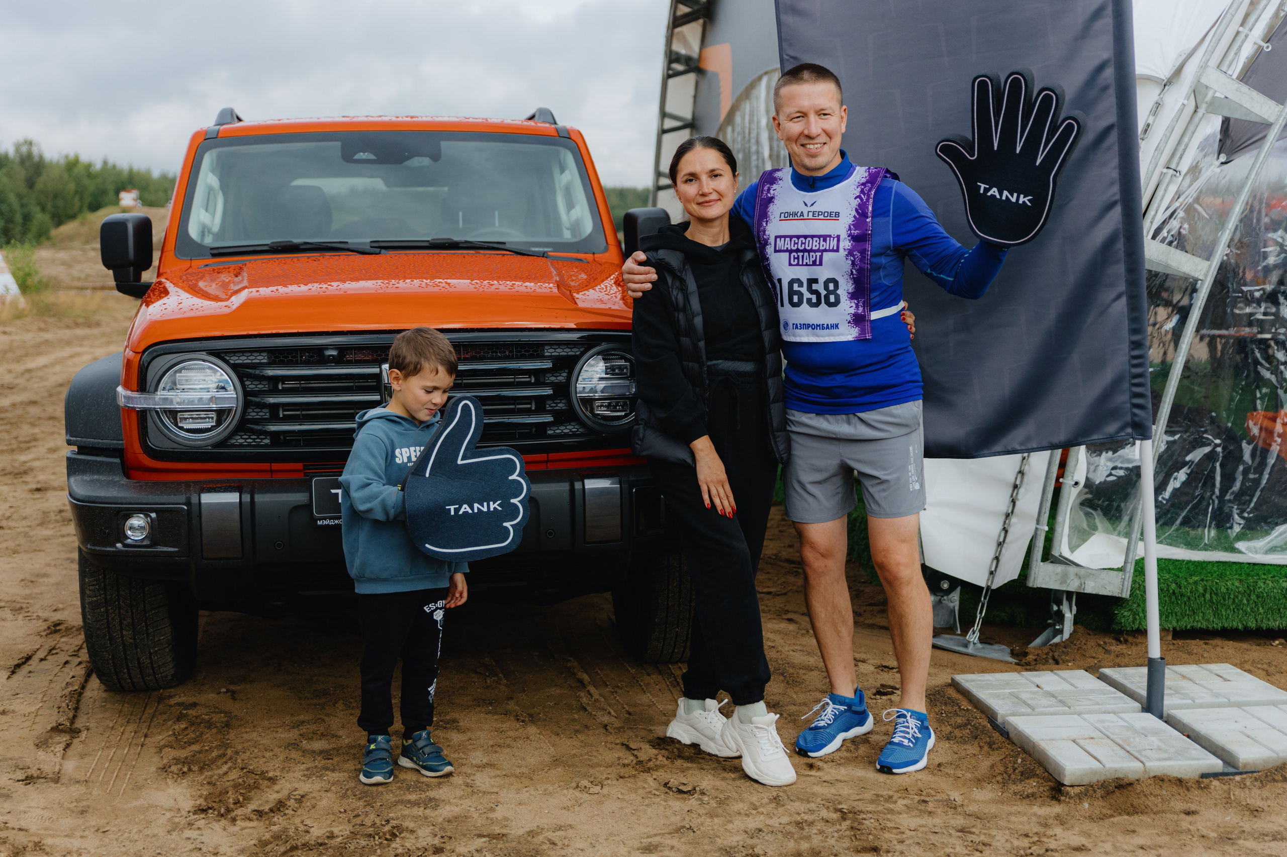 TANK на «Гонке Героев». Фотограф в Москве и Санкт-Петербурге Дарина