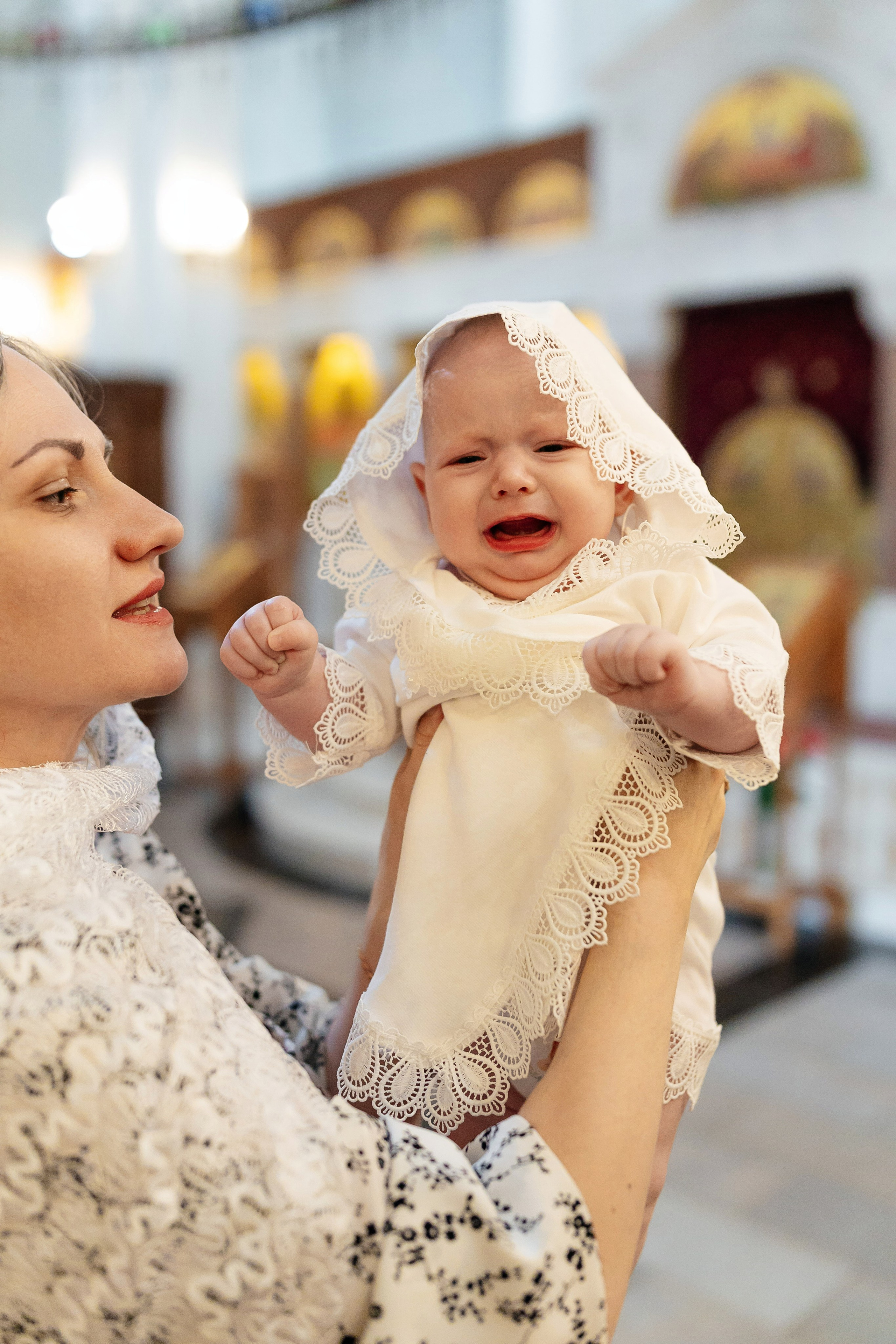 Крещение Анастасии. Семейный и детский фотограф в Москве Александра Мак