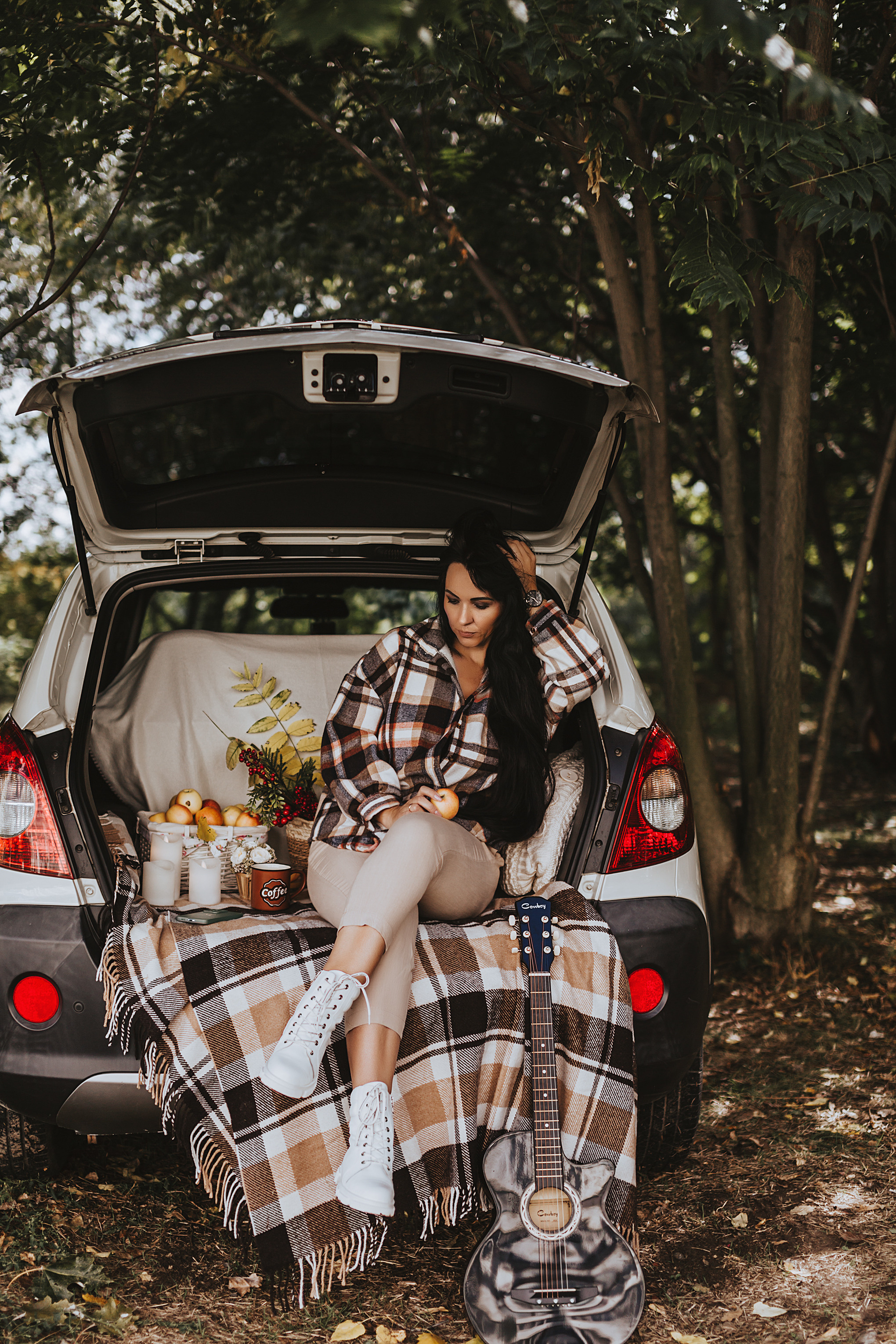 Анонс осеннего фотопроекта в багажнике автомобиля. Свадебный и семейный фотограф/видеограф в Краснодаре Наталья Осинская