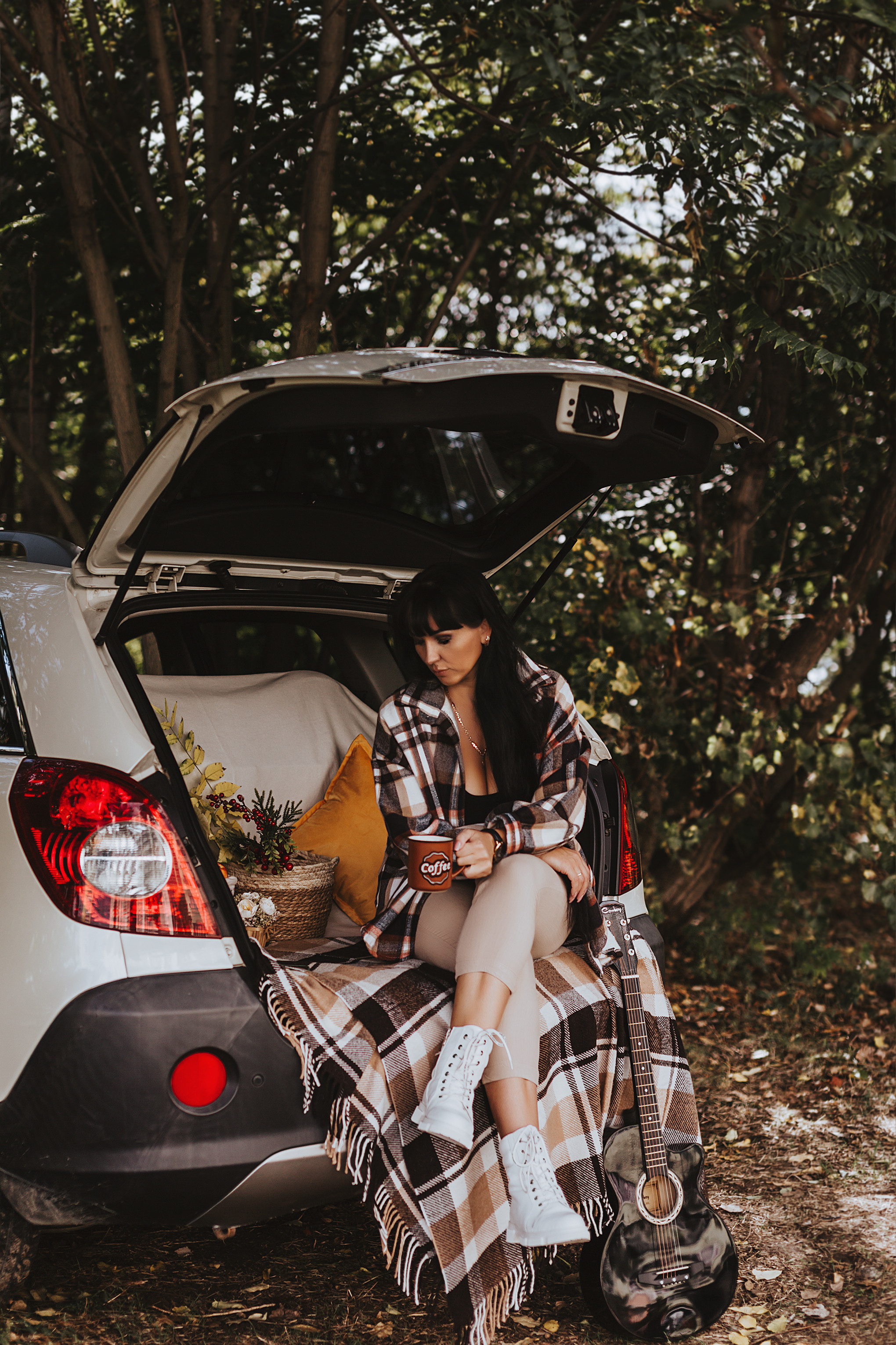 Анонс осеннего фотопроекта в багажнике автомобиля. Свадебный и семейный фотограф/видеограф в Краснодаре Наталья Осинская