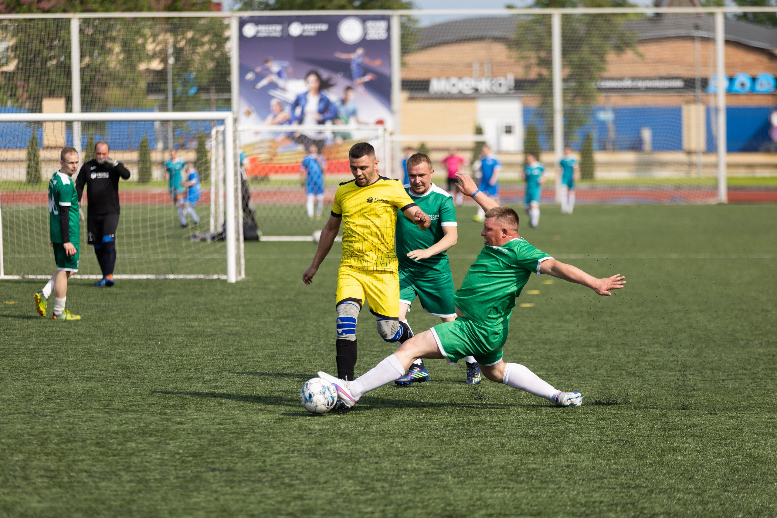 Летняя спартакиада «Росссети». Снимаю съемки