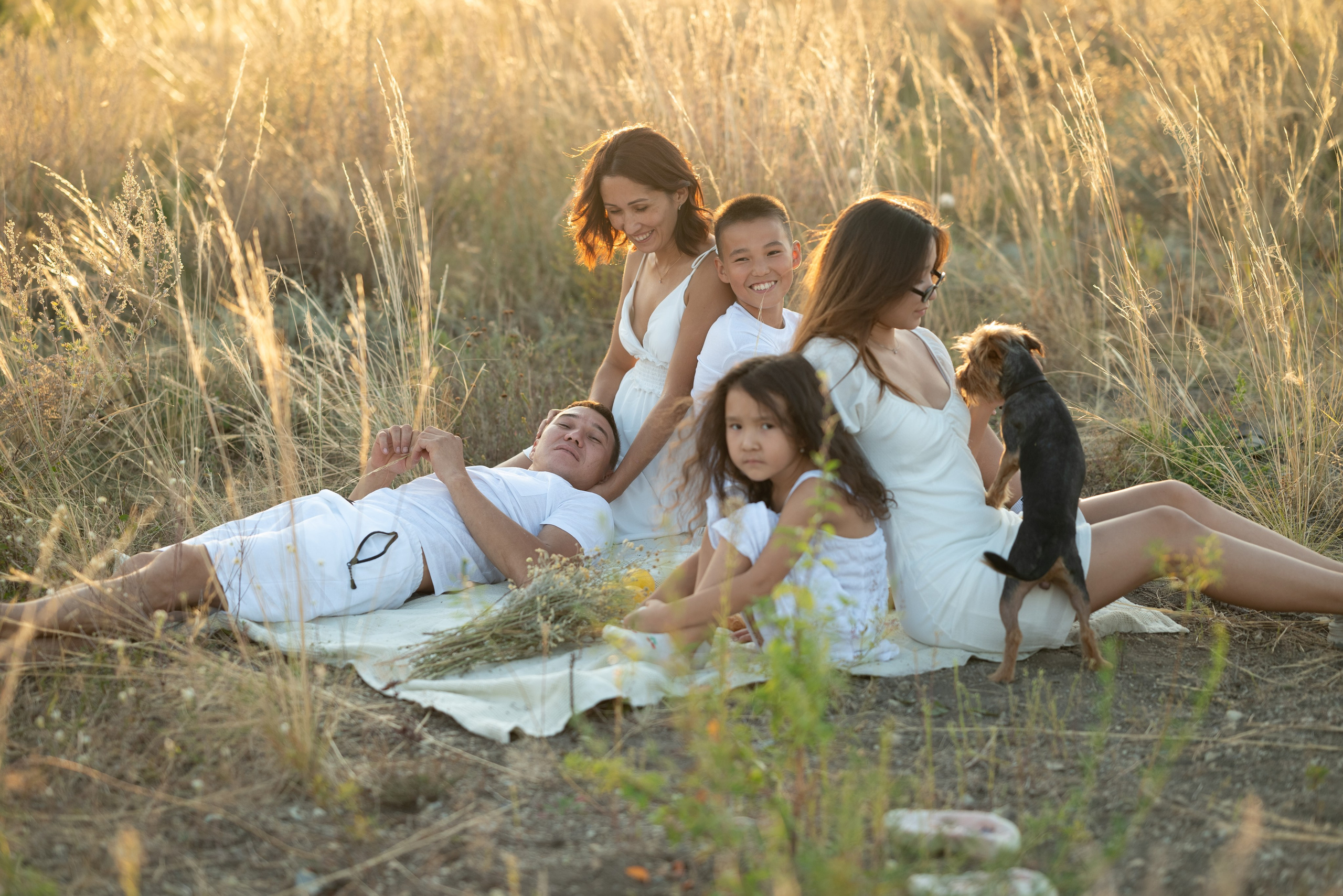 Семья Джаманкуловых. Семейный, женский и детский фотограф в Саратове Айгуль Дюсенбаева